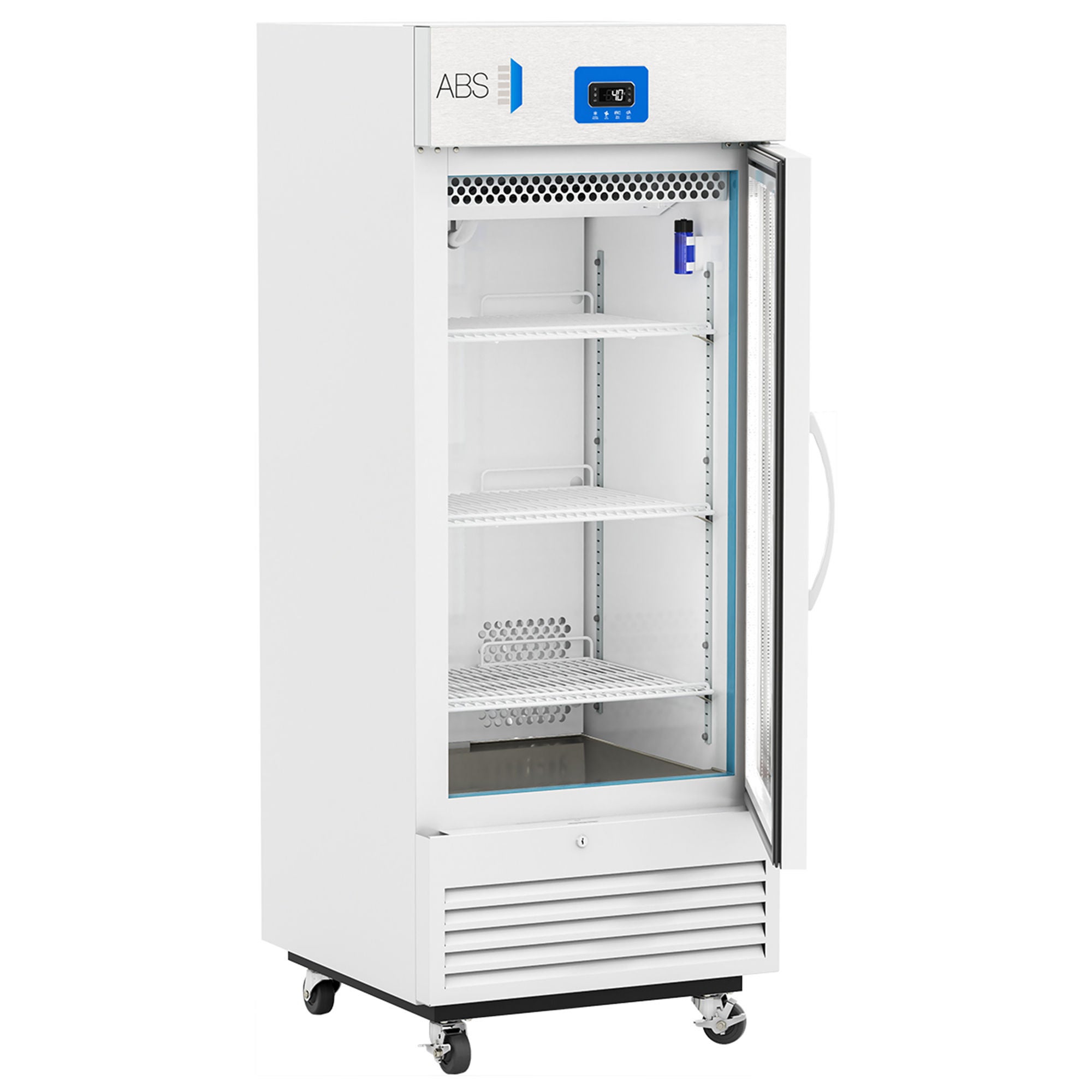 Horizon Scientific Inc - ABT-VS-LP-12 Premier Upright Refrigerator ABS® Laboratory Use 12 cu.ft 1 Glass Swing Door Cycle Defrost