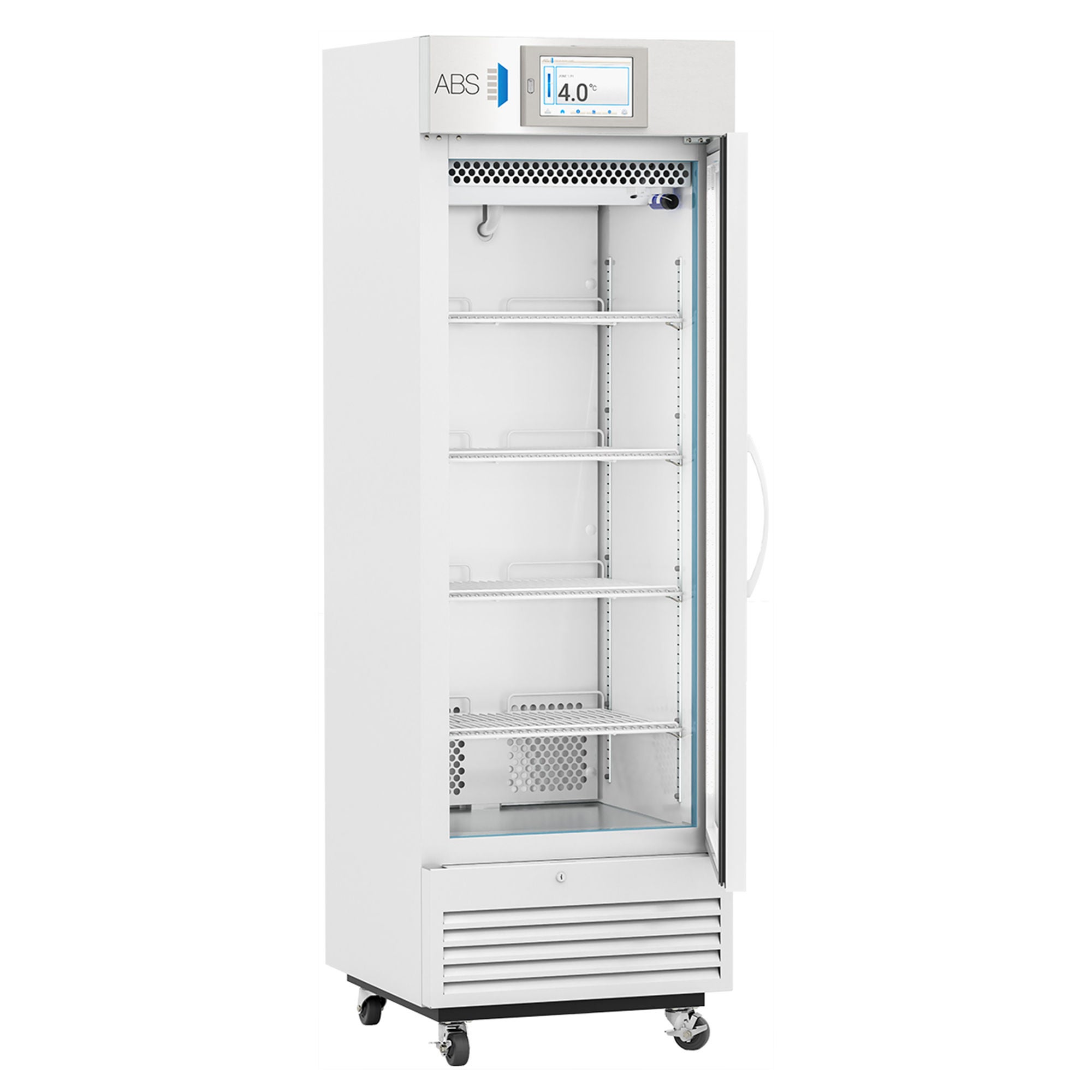 Horizon Scientific Inc - ABT-VS-LP-16-TS Premium Upright Refrigerator ABS® Laboratory Use 16 cu.ft. 1 Glass Swing Door Cycle Defrost