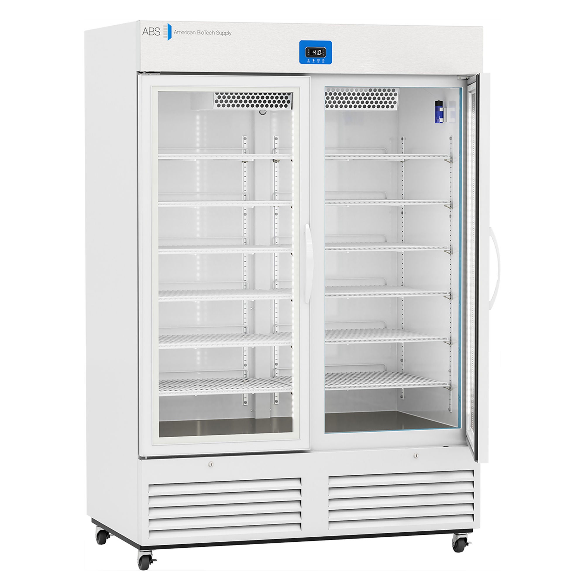 Horizon Scientific Inc - PH-ABT-VS-49G Premier Upright Refrigerator ABS® Pharmaceutical 49 cu.ft. 2 Glass Swing Doors Cycle Defrost