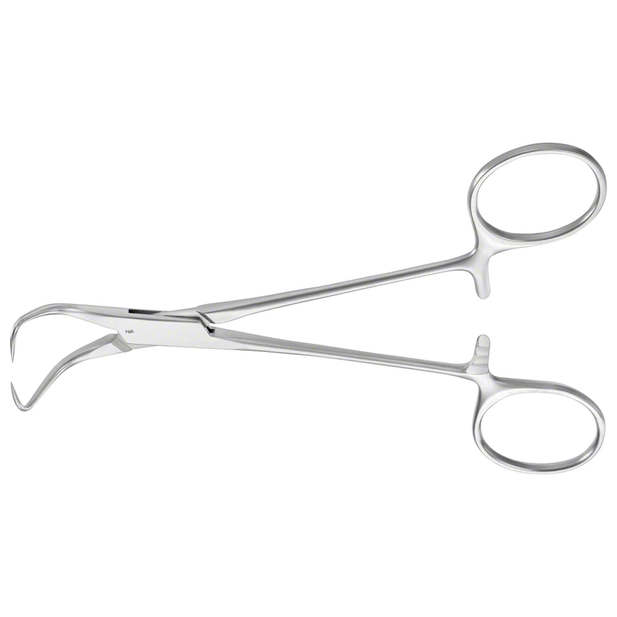 Aesculap - BF433US Towel Clamp Aesculap® Backhaus 5-1/4 Inch Length Stainless Steel
