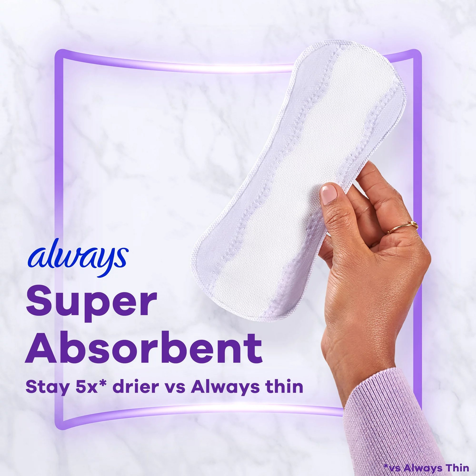 Always Anti-Bunch XTra Protection Feminine Pad 03077202267 by Procter & Gamble