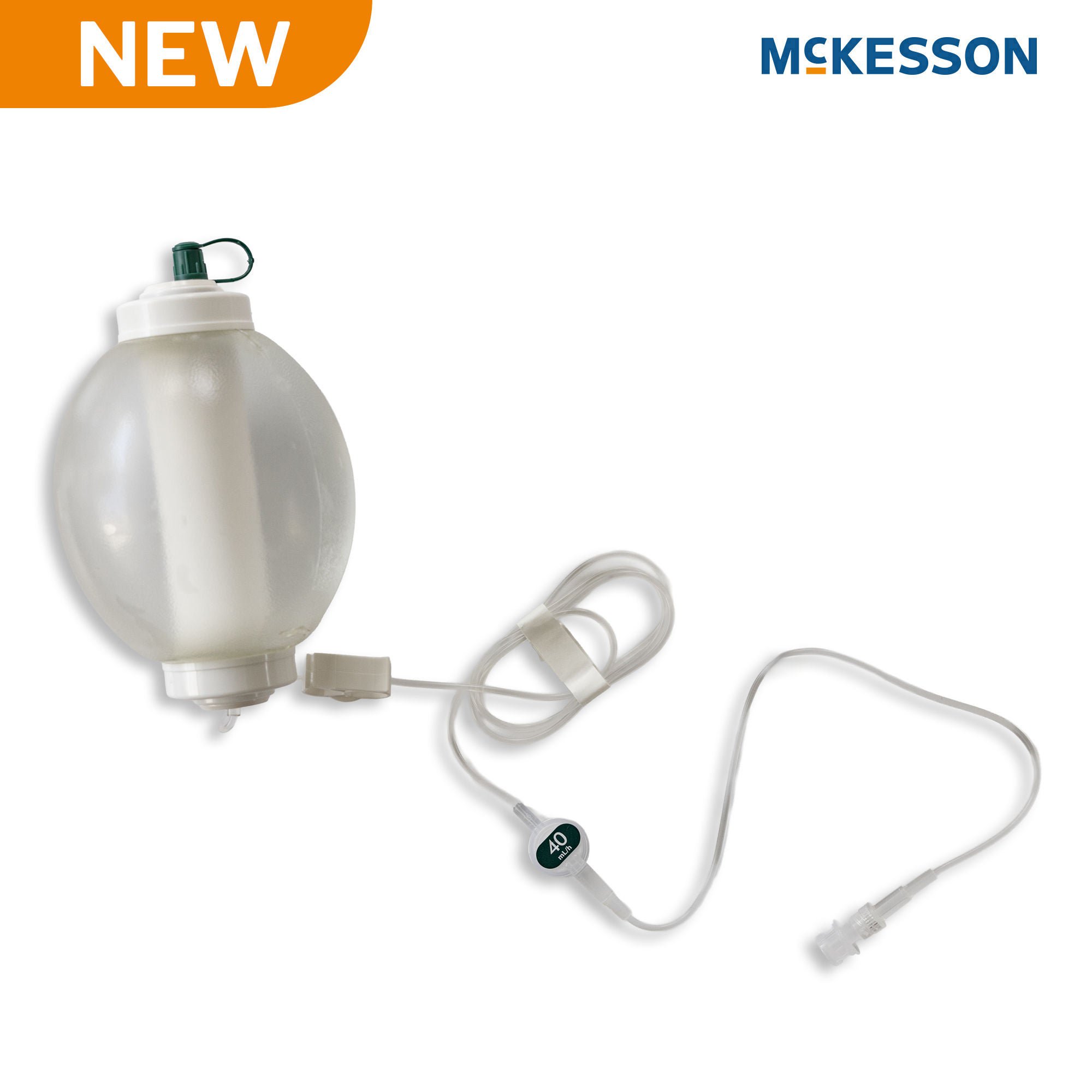 McKesson Brand - 16-EP50040 Elastomeric Pump McKesson 500 mL Volume 40 mL / Hr. Flow Rate