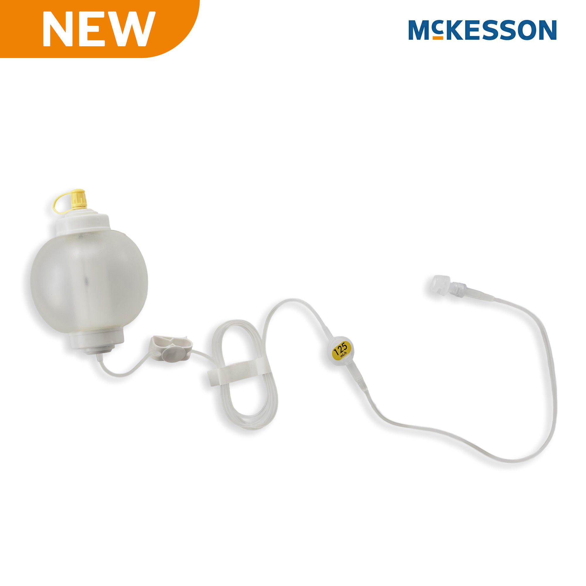 McKesson Brand - 16-EP250125 Elastomeric Pump McKesson 250 mL Volume 125 mL / Hr. Flow Rate