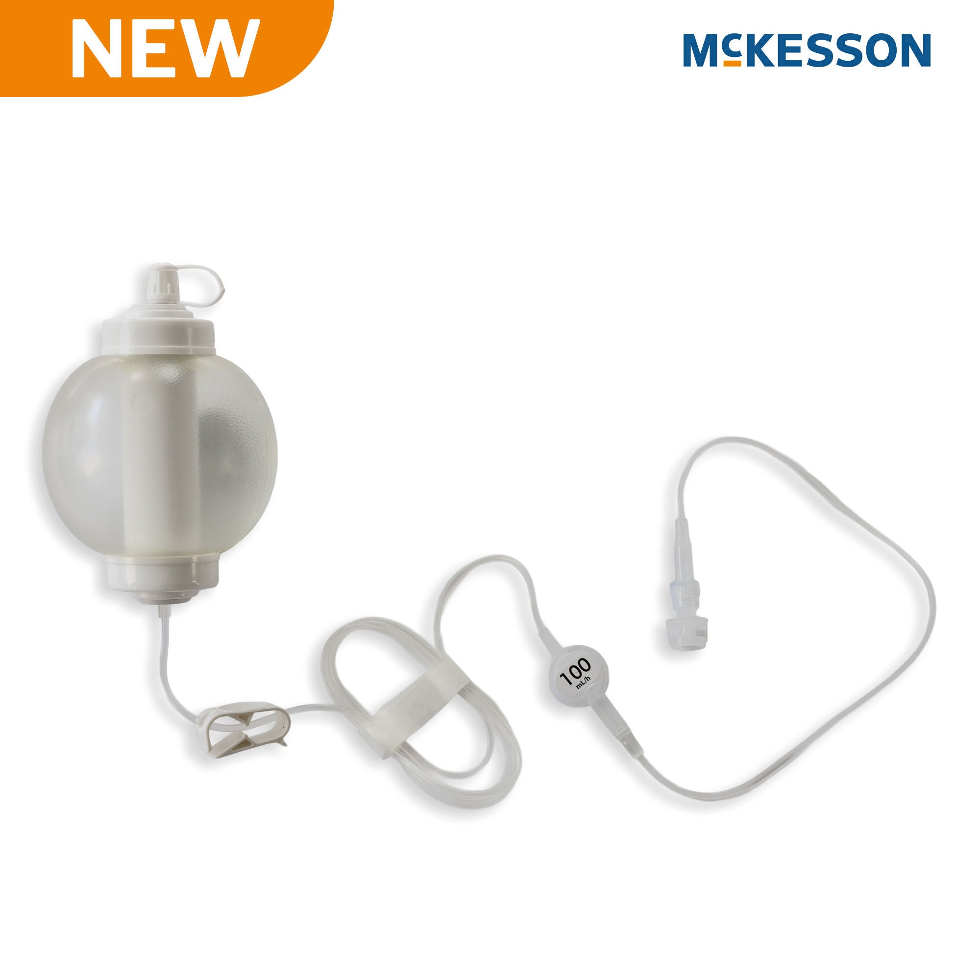 McKesson Brand - 16-EP250100 Elastomeric Pump McKesson 250 mL Volume 100 mL / Hr. Flow Rate