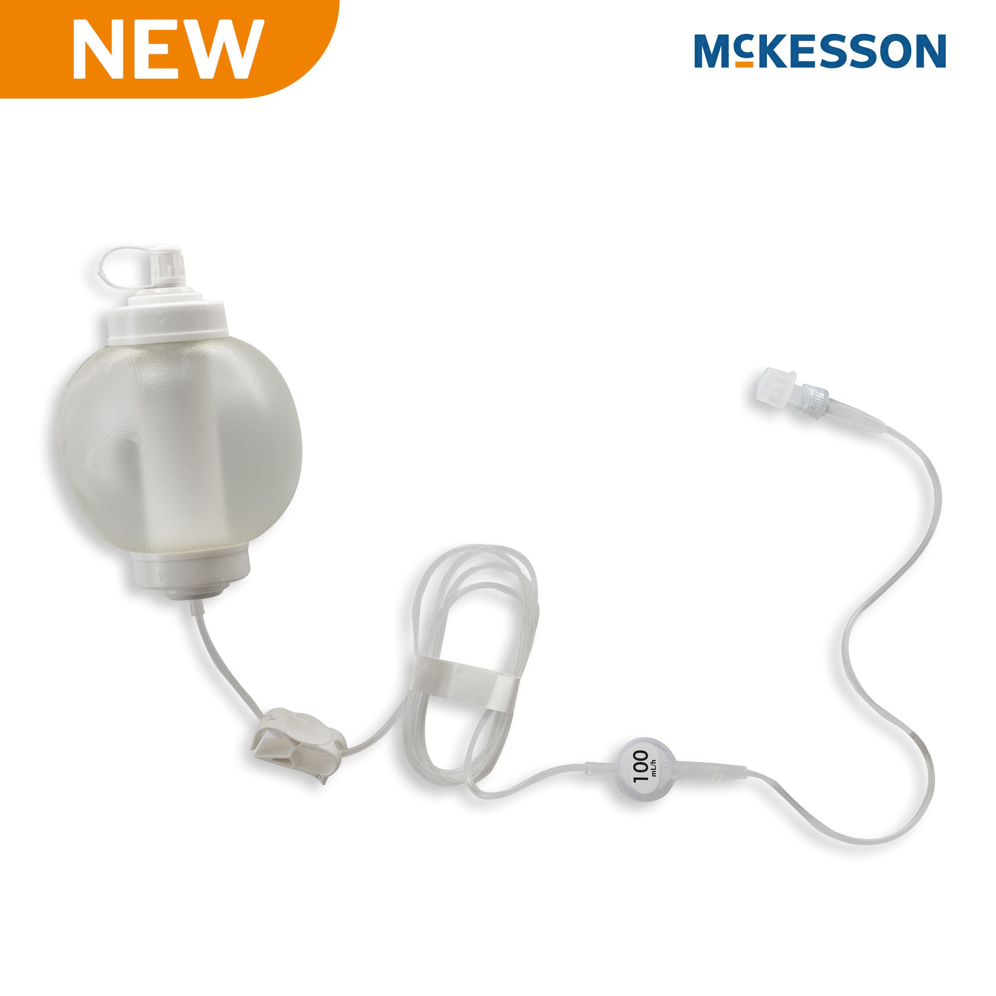 McKesson Brand - 16-EP200100 Elastomeric Pump McKesson 200 mL Volume 100 mL / Hr. Flow Rate