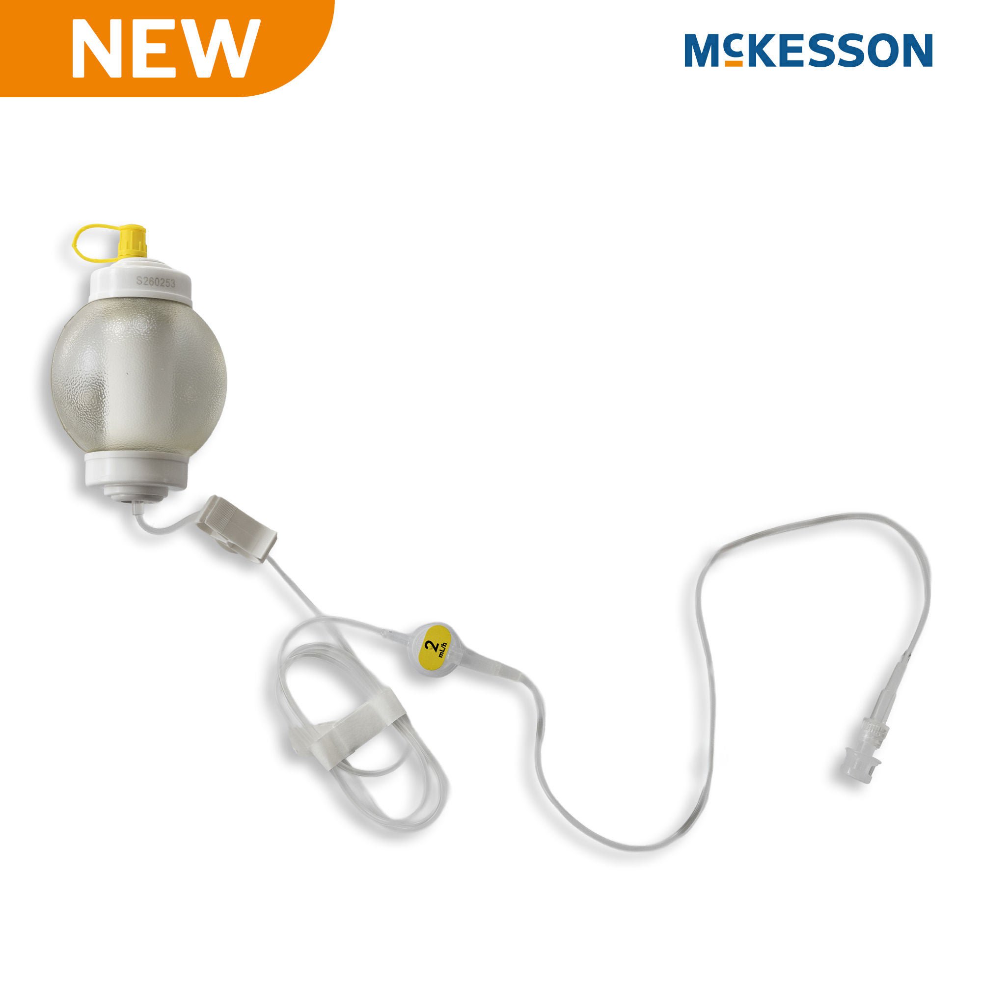 McKesson Brand - 16-EP1002 Elastomeric Pump McKesson 100 mL Volume 2 mL / Hr. Flow Rate