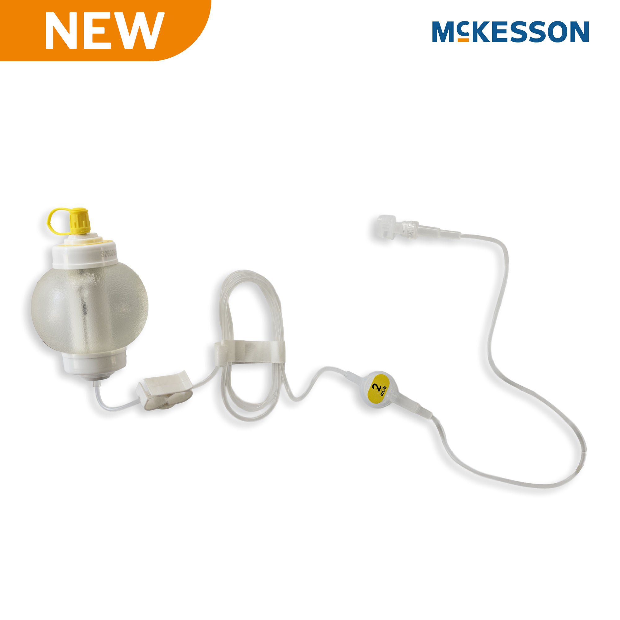 McKesson Brand - 16-EP602 Elastomeric Pump McKesson 60 mL Volume 2 mL / Hr. Flow Rate