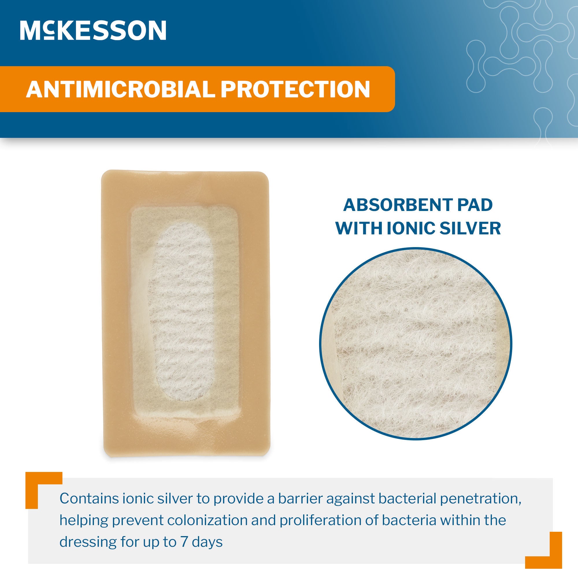 McKesson Silver Surgical Site Dressing 16-915S by McKesson Brand