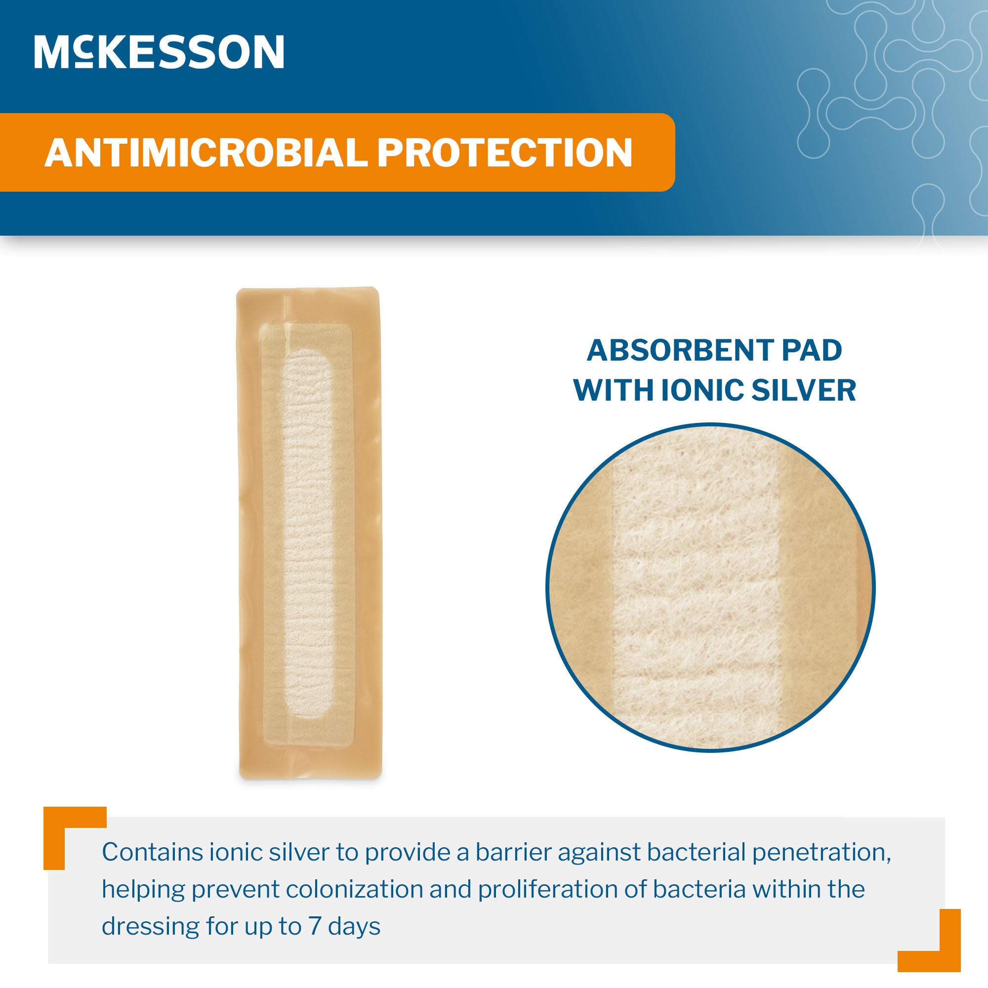 McKesson Silver Surgical Site Dressing 16-930S by McKesson Brand