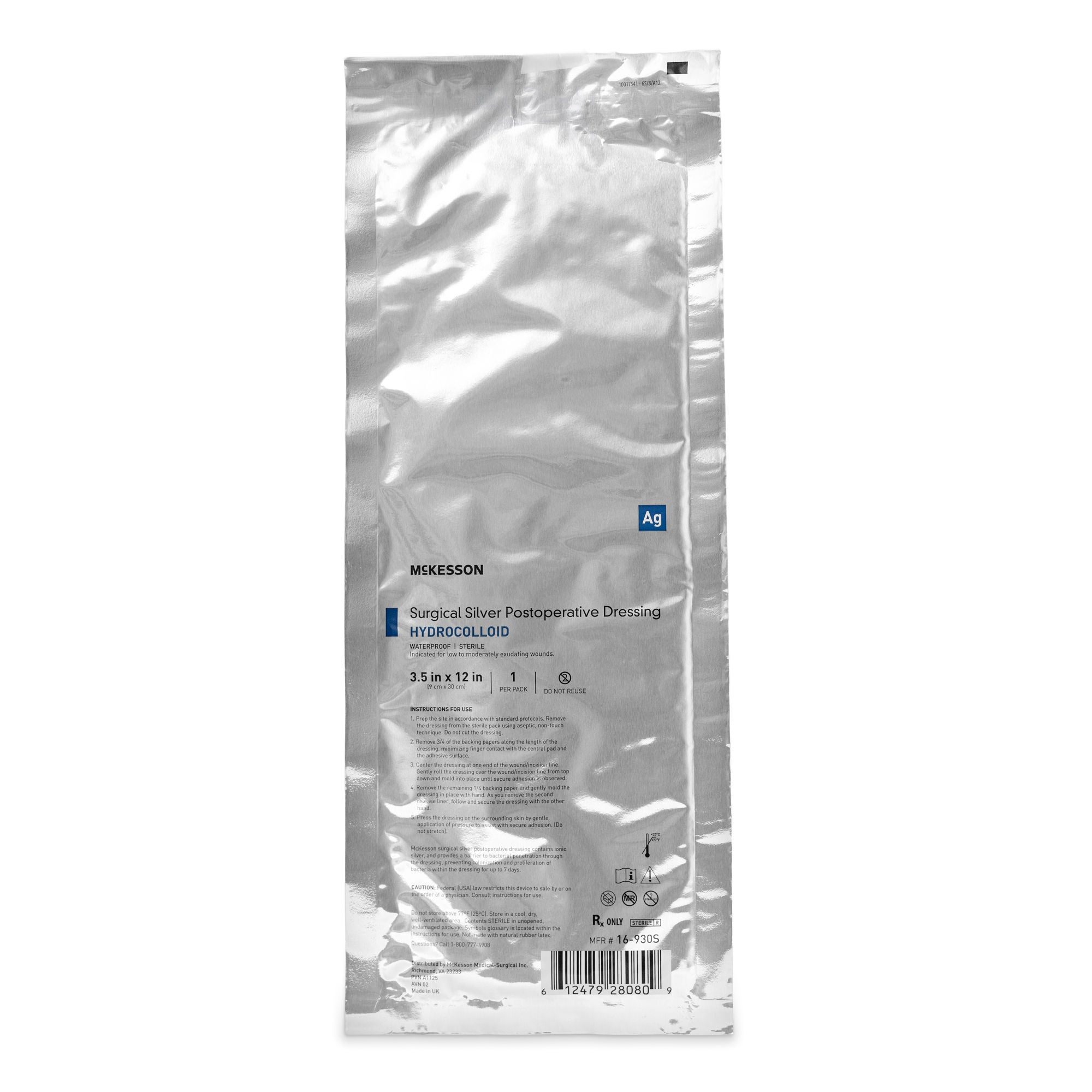 McKesson Silver Surgical Site Dressing 16-930S by McKesson Brand
