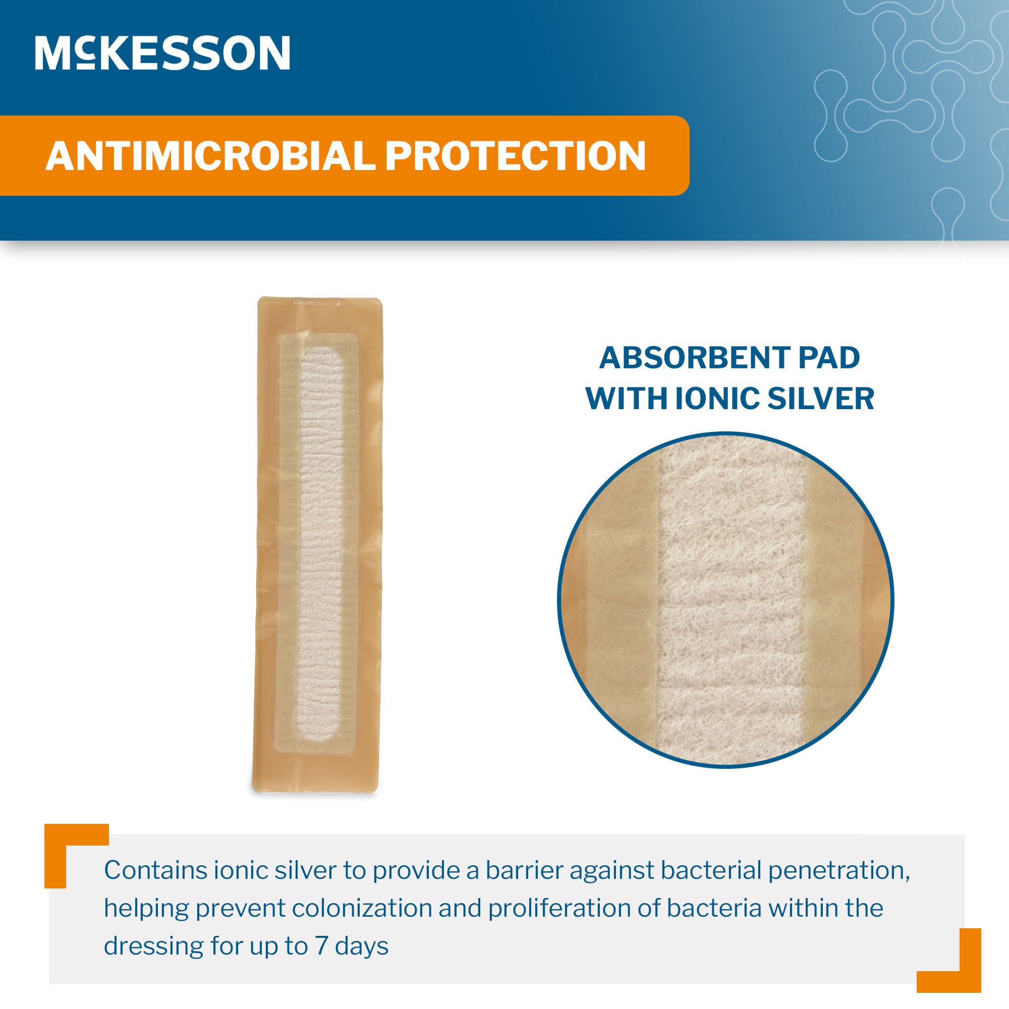 McKesson Silver Surgical Site Dressing 16-935S by McKesson Brand