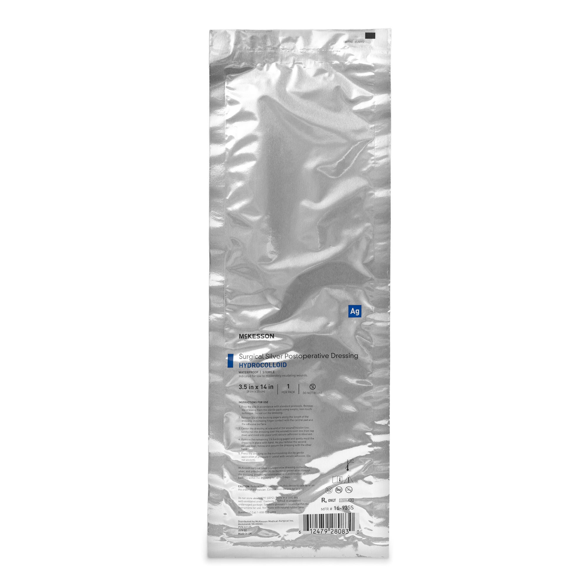 McKesson Silver Surgical Site Dressing 16-935S by McKesson Brand