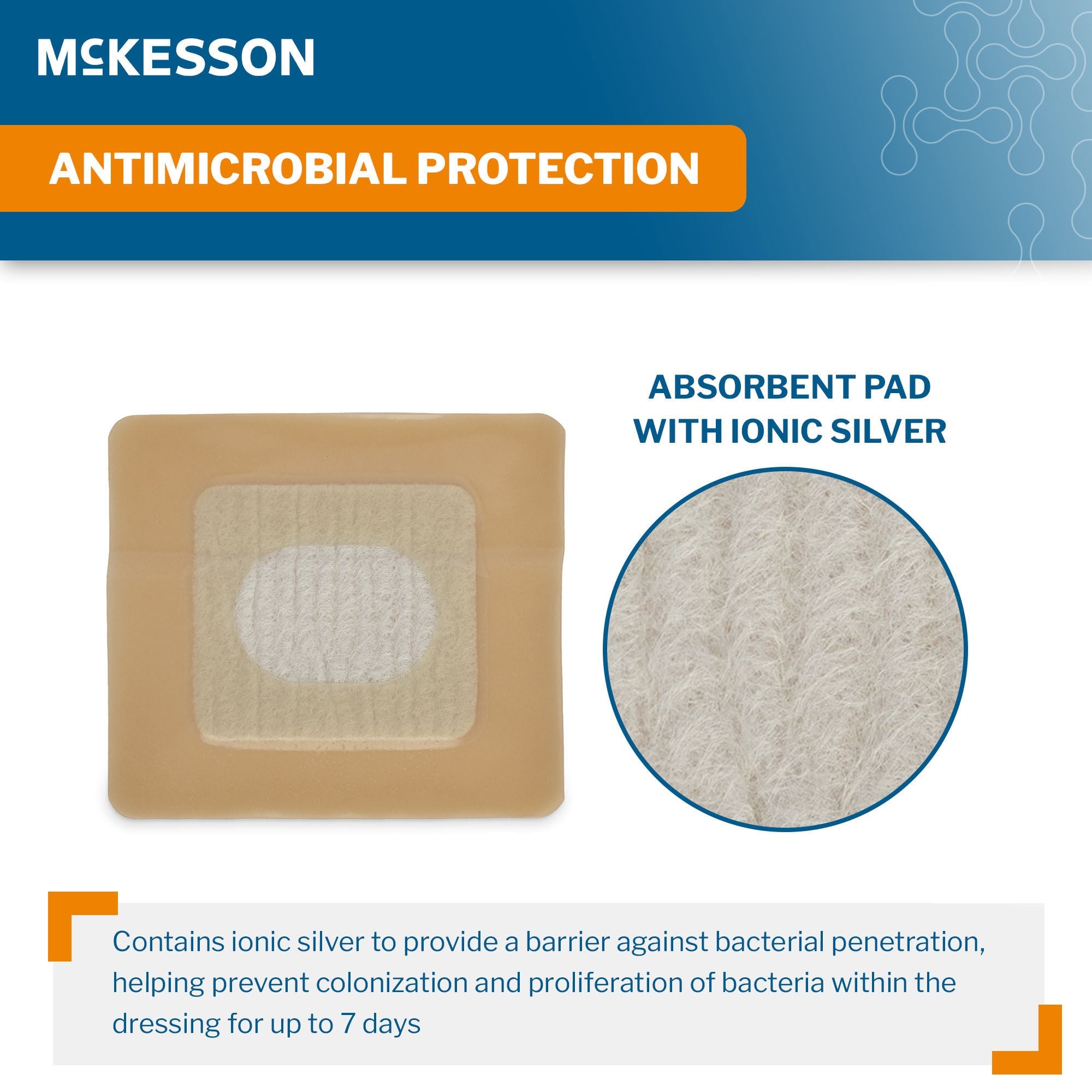 McKesson Silver Surgical Site Dressing 16-910S by McKesson Brand