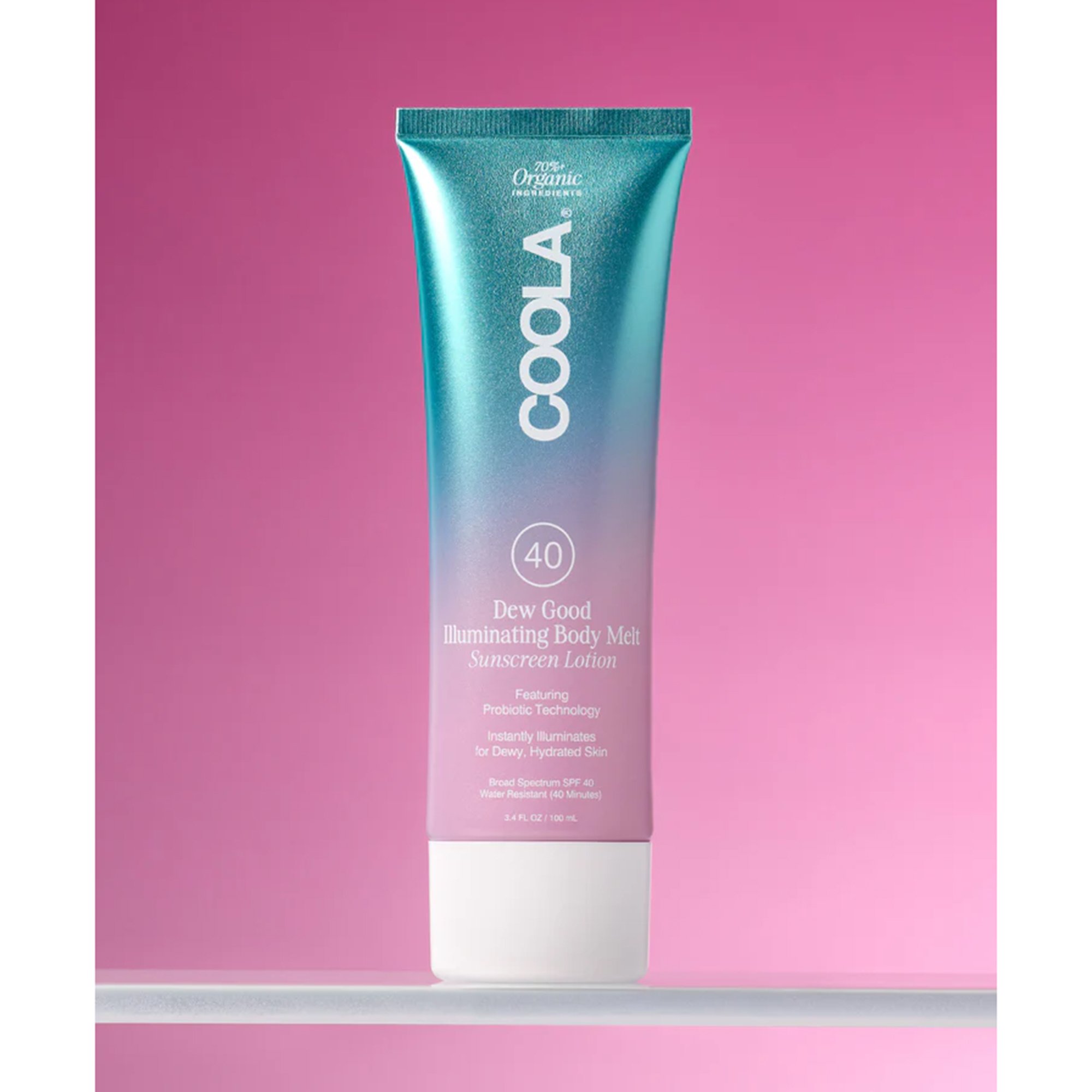 COOLA Dew Good Illuminating Body Melt Lotion Sunscreen CL10717 by COOLA