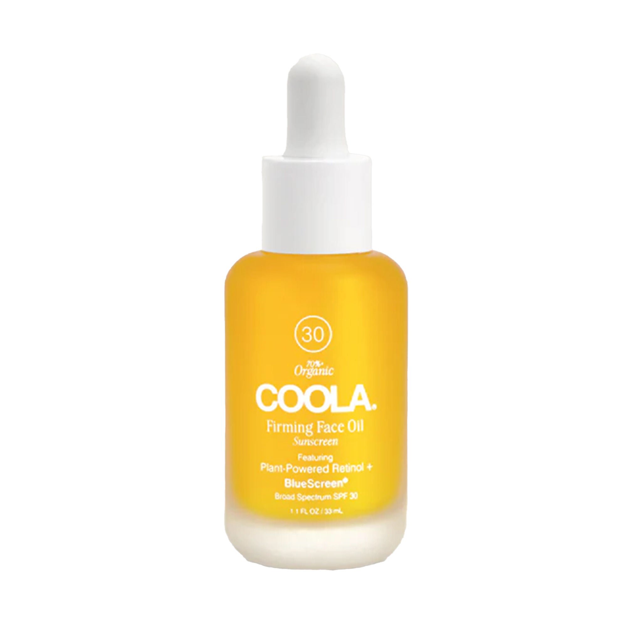 COOLA LLC - CL10718 Facial Moisturizer with Sunscreen COOLA® Firming Face Oil 1.1 oz. Bottle Scented Oil