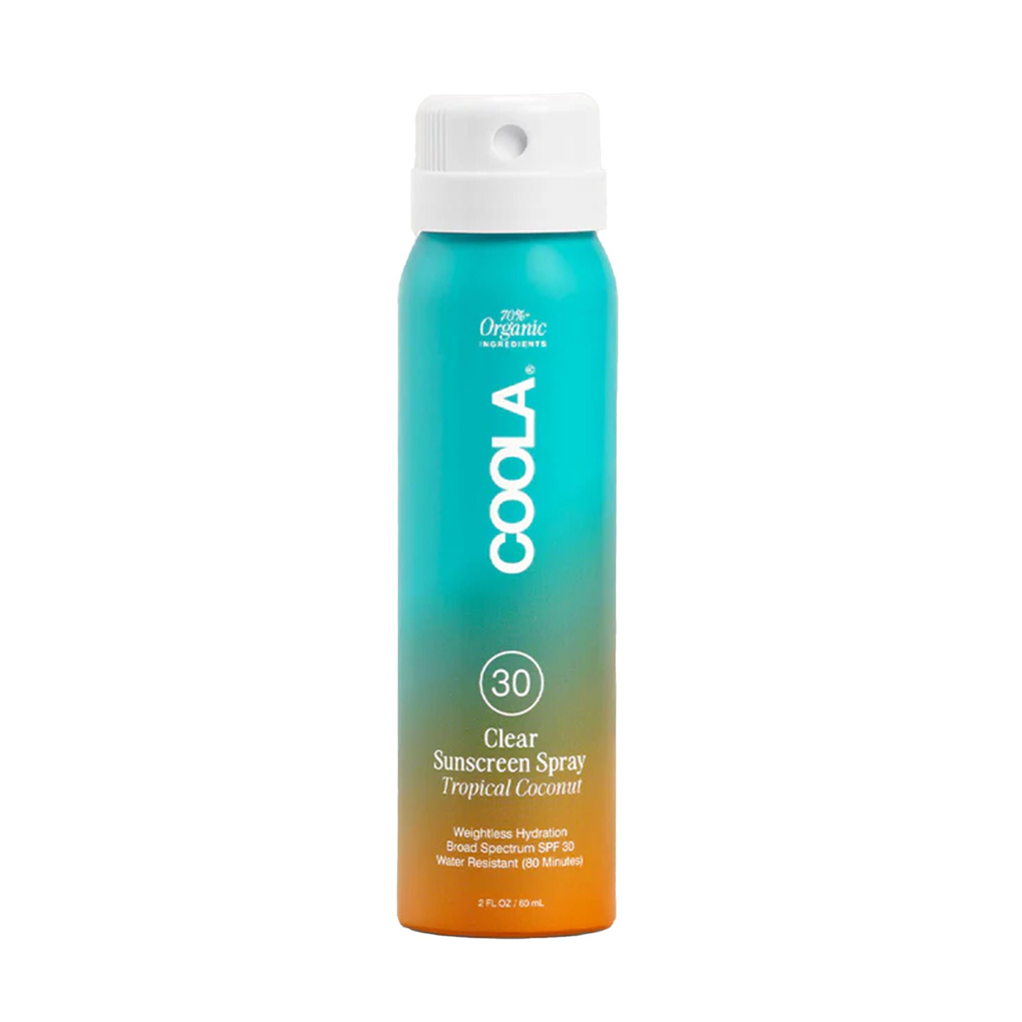 COOLA LLC - CL10829 Sunscreen COOLA® SPF 30 Spray 2 oz. Aerosol Can