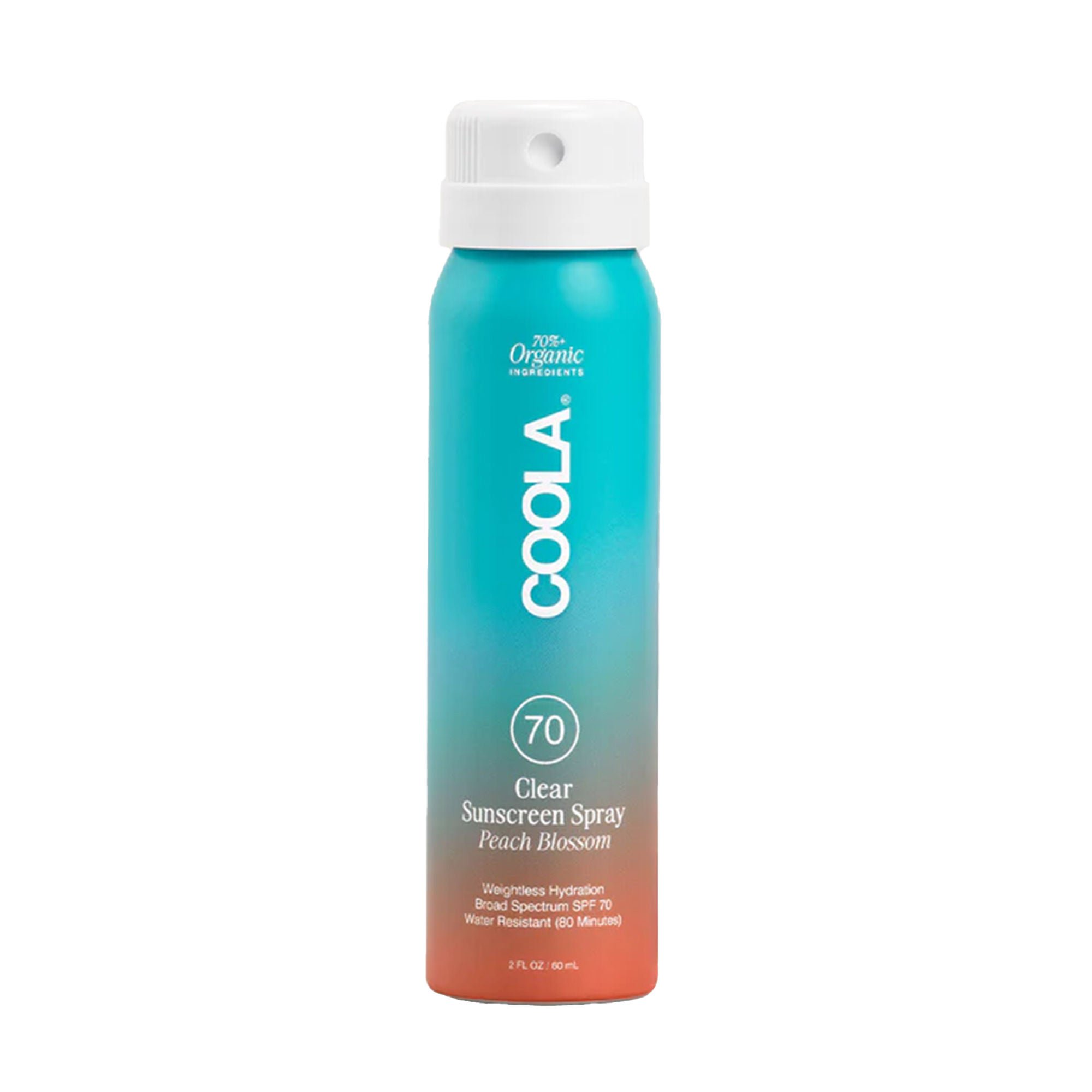 COOLA LLC - CL10830 Sunscreen COOLA® SPF 70 Spray 2 oz. Aerosol Can