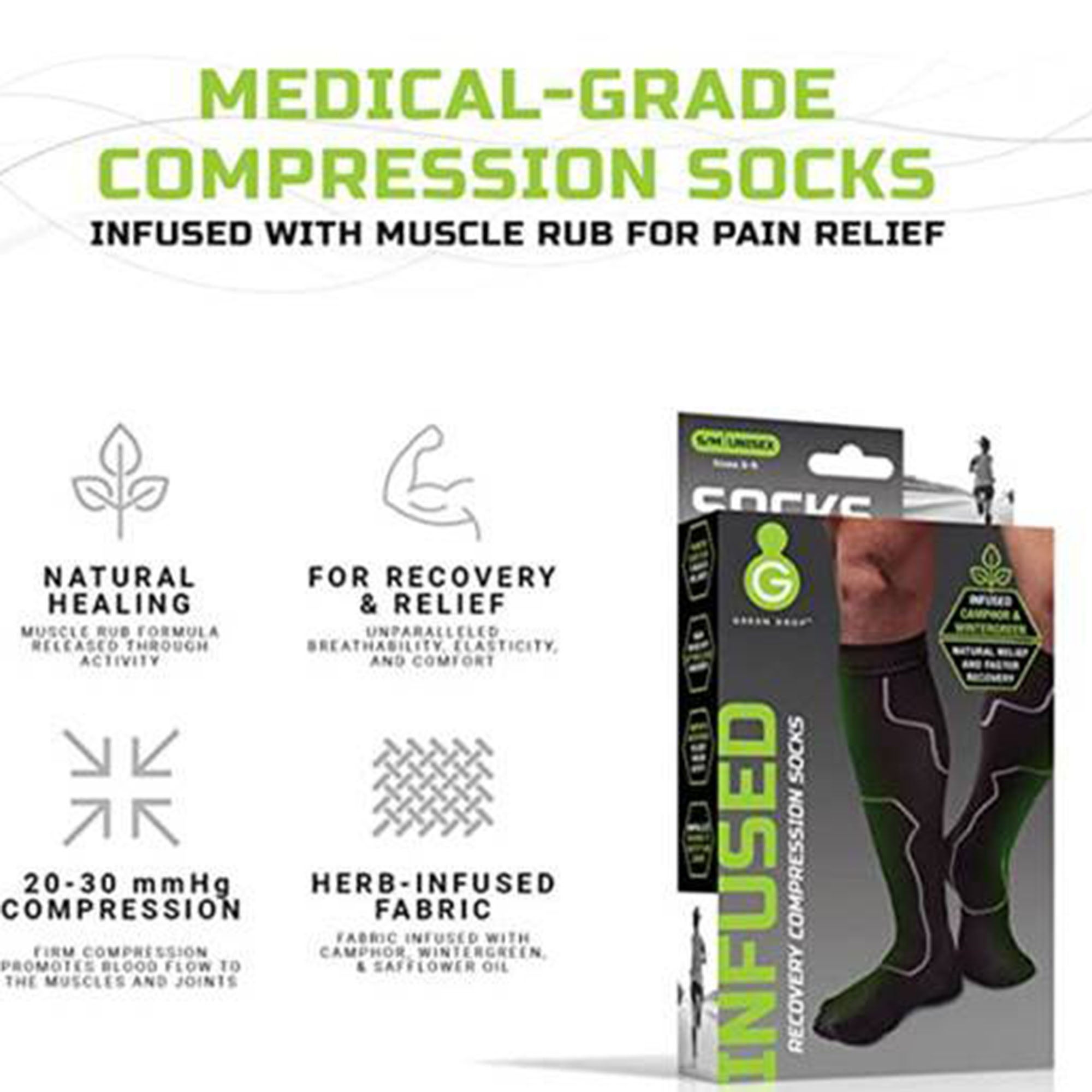 Green Drop Compression Socks SOX-1455 by Green Drop Compression