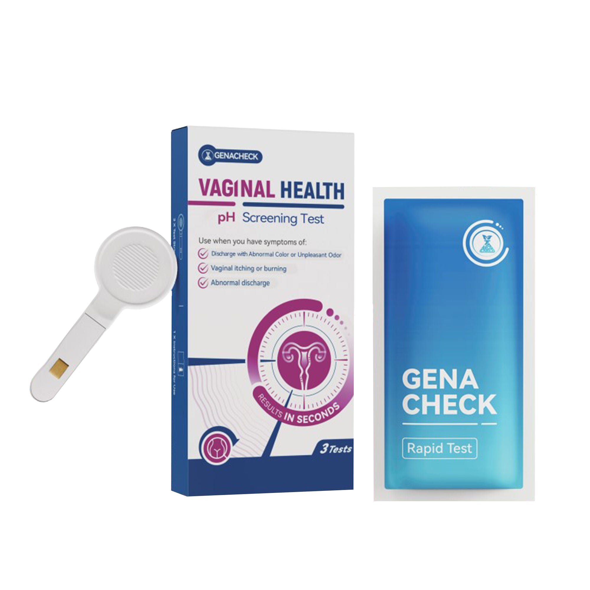 Genabio Diagnostics Inc - RA9-E02303 GenaCheck® Vaginal Health pH Screening Test