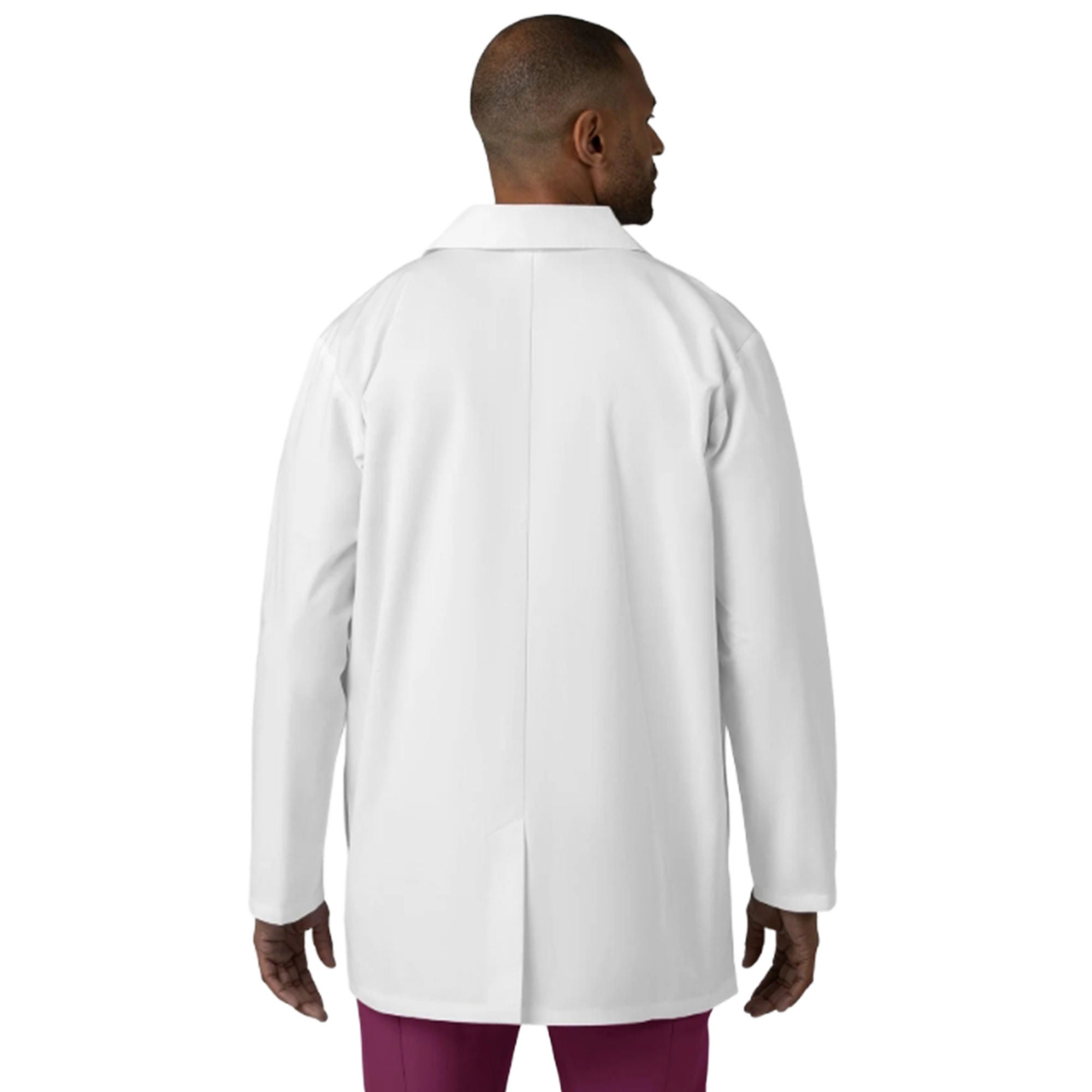 Fashion Seal Uniforms - 7602-4XL Lab Coat Wink White 4X-Large Hip Length 65% Polyester / 35% Cotton Reusable