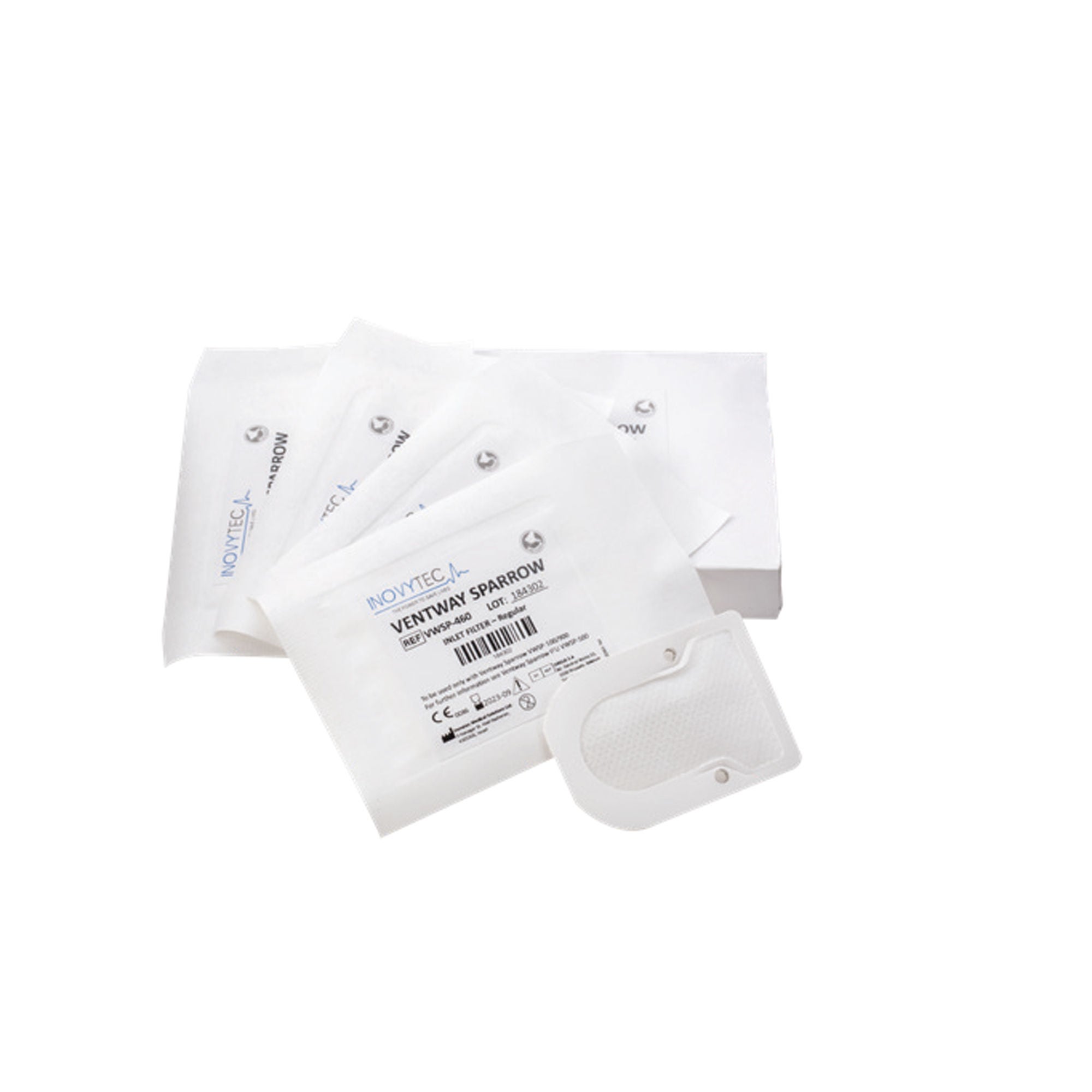 Master Medical Equipment LLC - IVT-VWSP-810 Respiratory Filter Pack Ventway Sparrow For the ventilator 5 Pieces