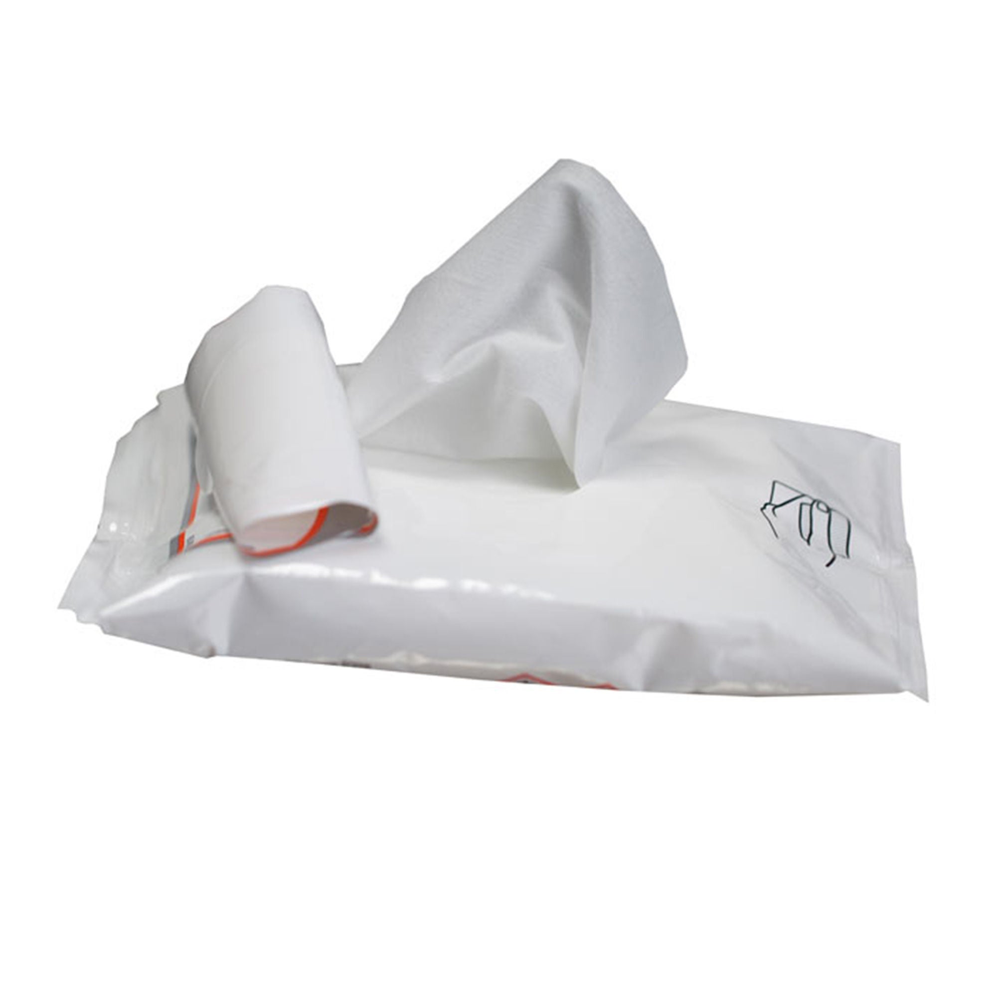 Contec Inc - HCPS6044 Surface Disinfectant Cleaner Contec® Critical Site® Premoistened Alcohol Based Manual Pull Wipe 60 Count Soft Pack Alcohol Scent Sterile