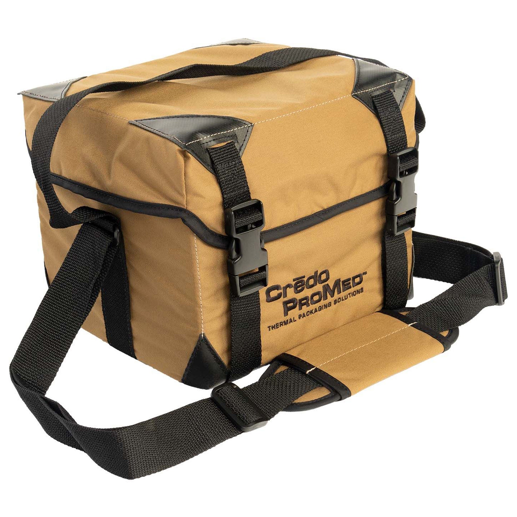 North American Rescue - 35-0013 Medical Transport Bag Credo ProMed™ Tan Nylon 8 X 9 X 10 Inch