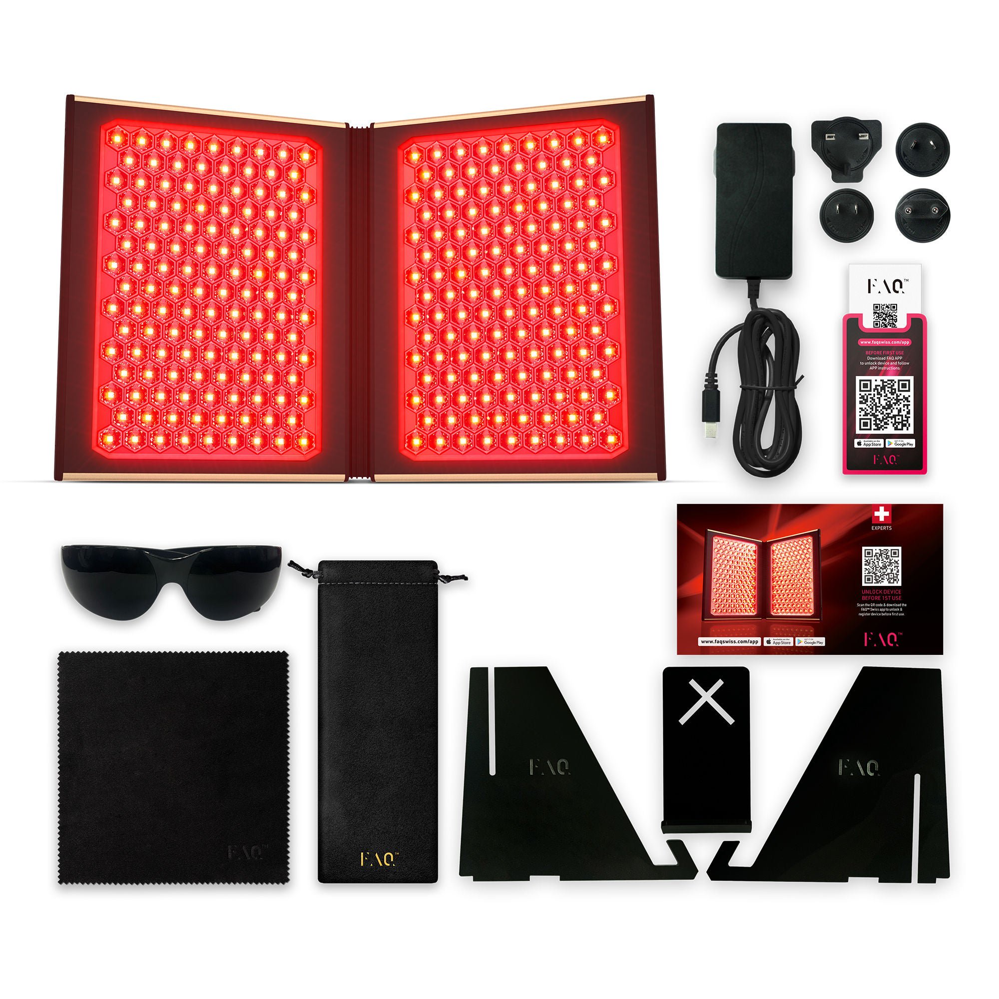 Foreo Inc - F0617 Double LED Panel Light Therapy FAQ™