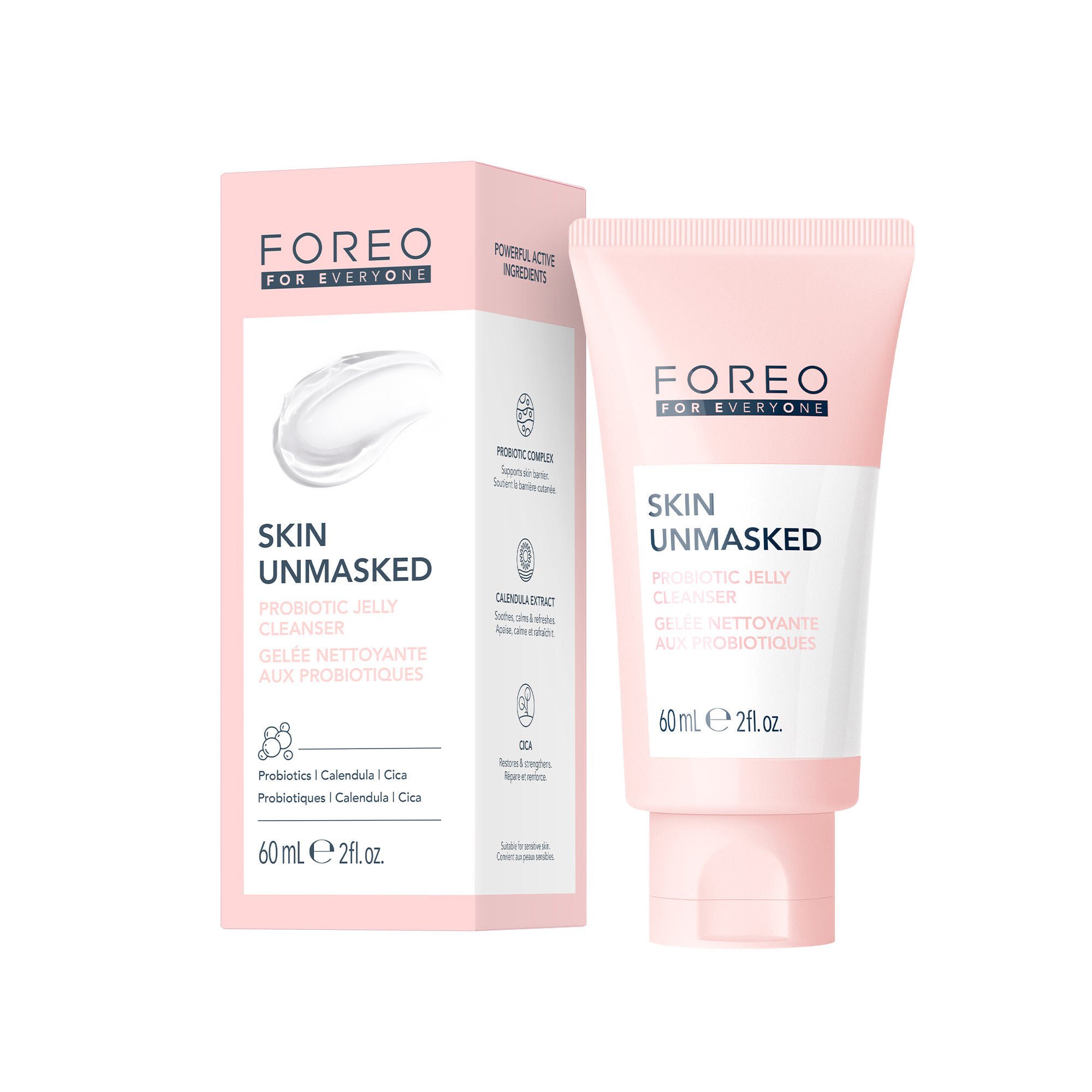 Foreo Inc - F3201 Facial Cleanser Foreo For Everyone Skin Unmasked Gel 2 oz. Unscented