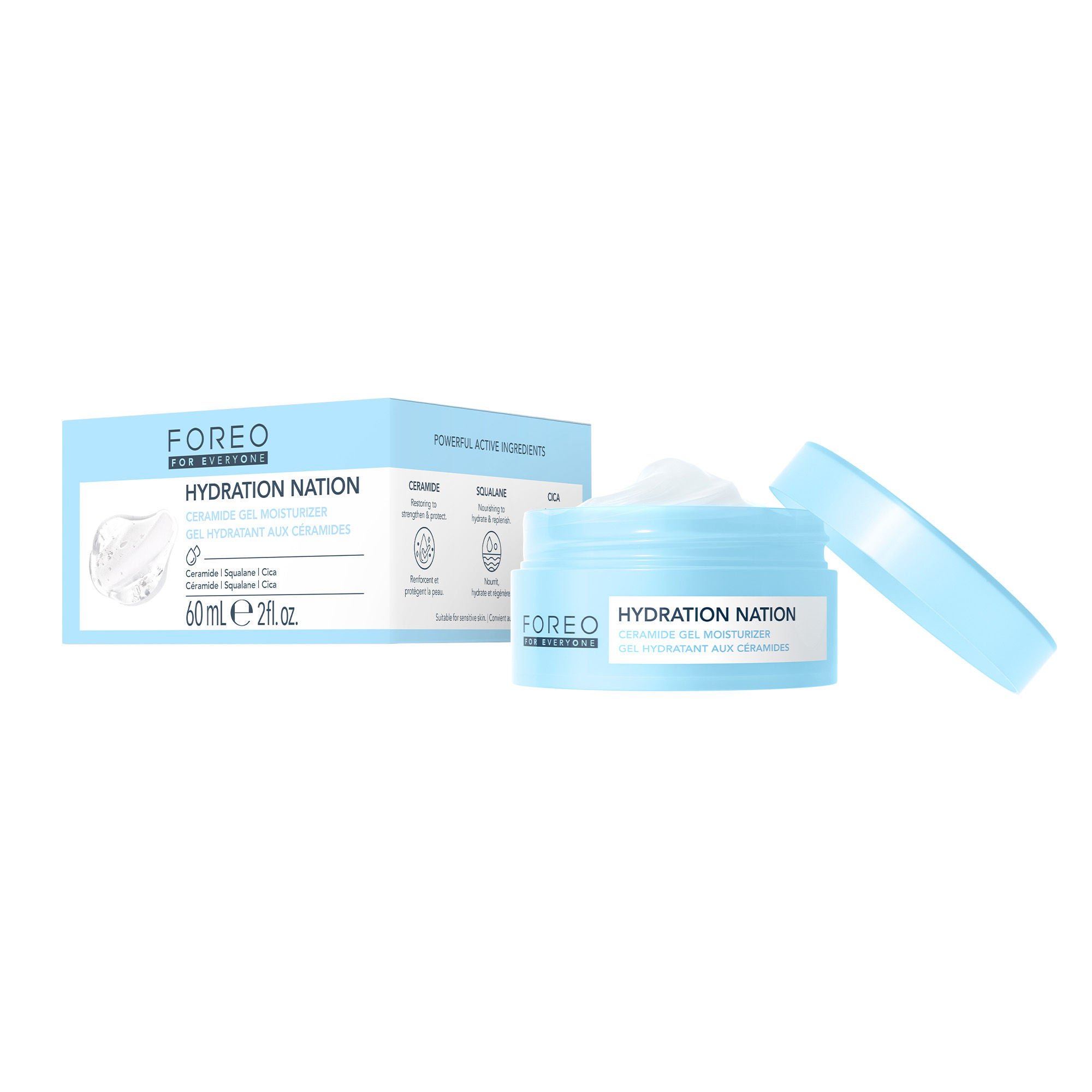 Foreo Inc - F3225 Facial Moisturizer Foreo For Everyone Hydration Nation 2 oz. Unscented Gel