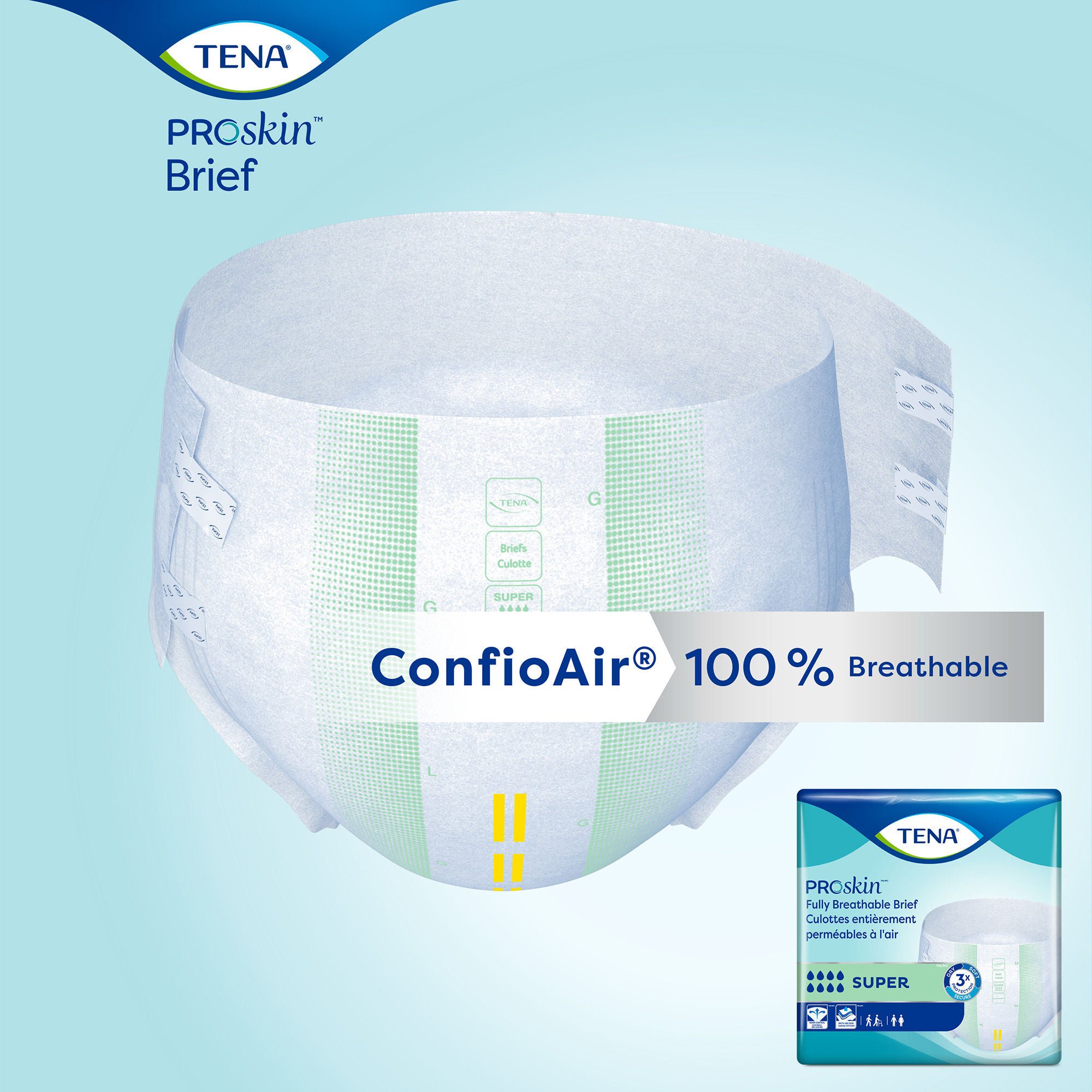 Essity HMS North America Inc - 67560 Tena® ProSkin™ Briefs