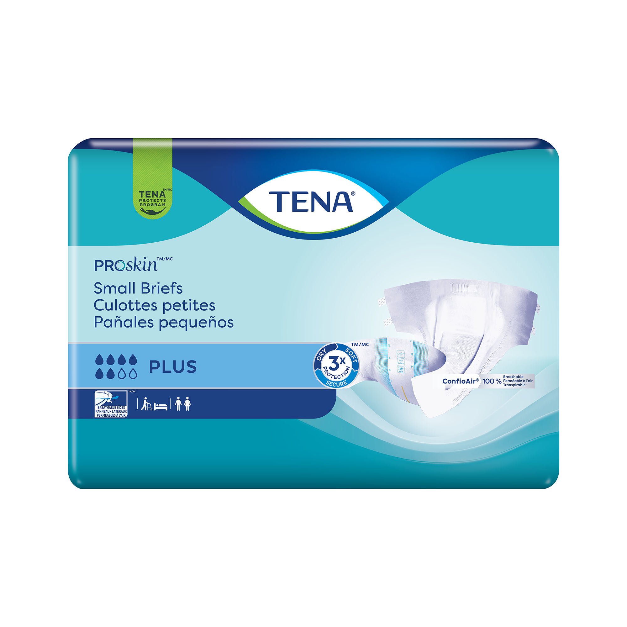 TENA ProSkin Plus Incontinence Brief 101707 by Essity HMS North America