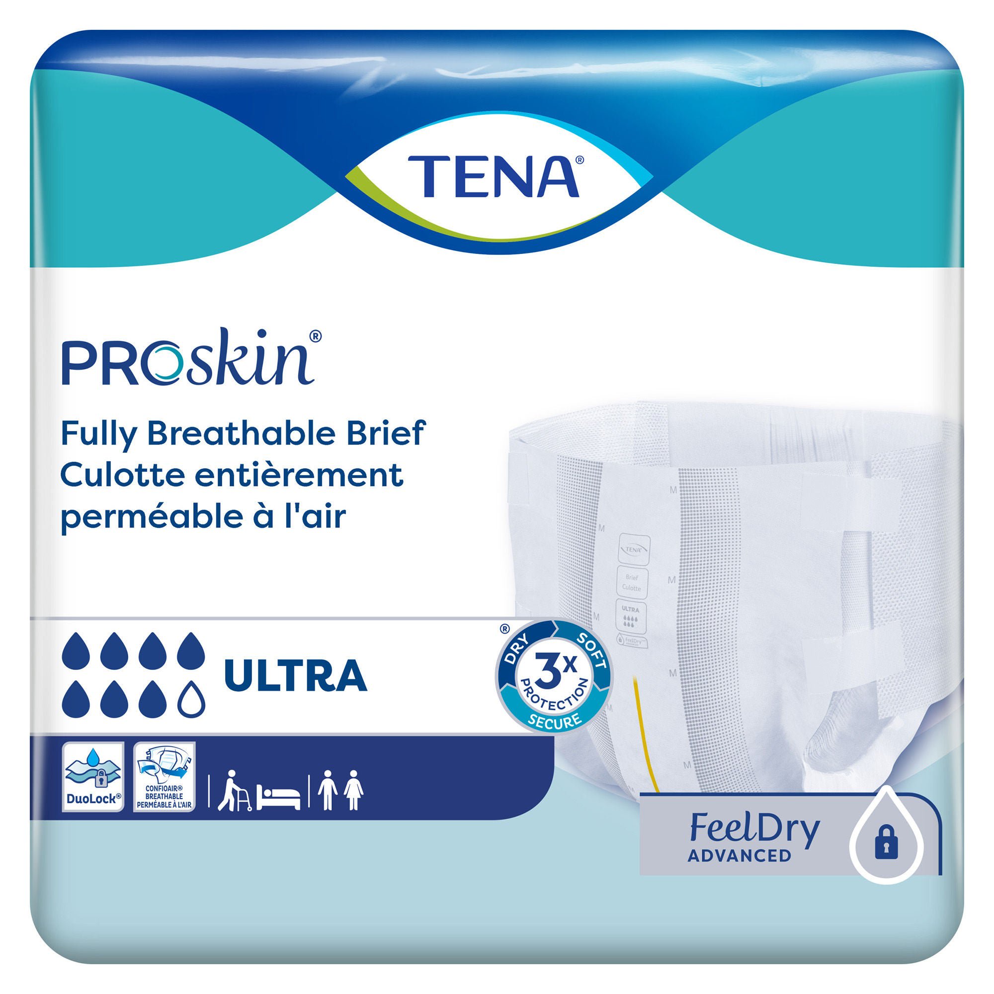 TENA ProSkin Ultra Incontinence Brief 67520 by Essity HMS North America