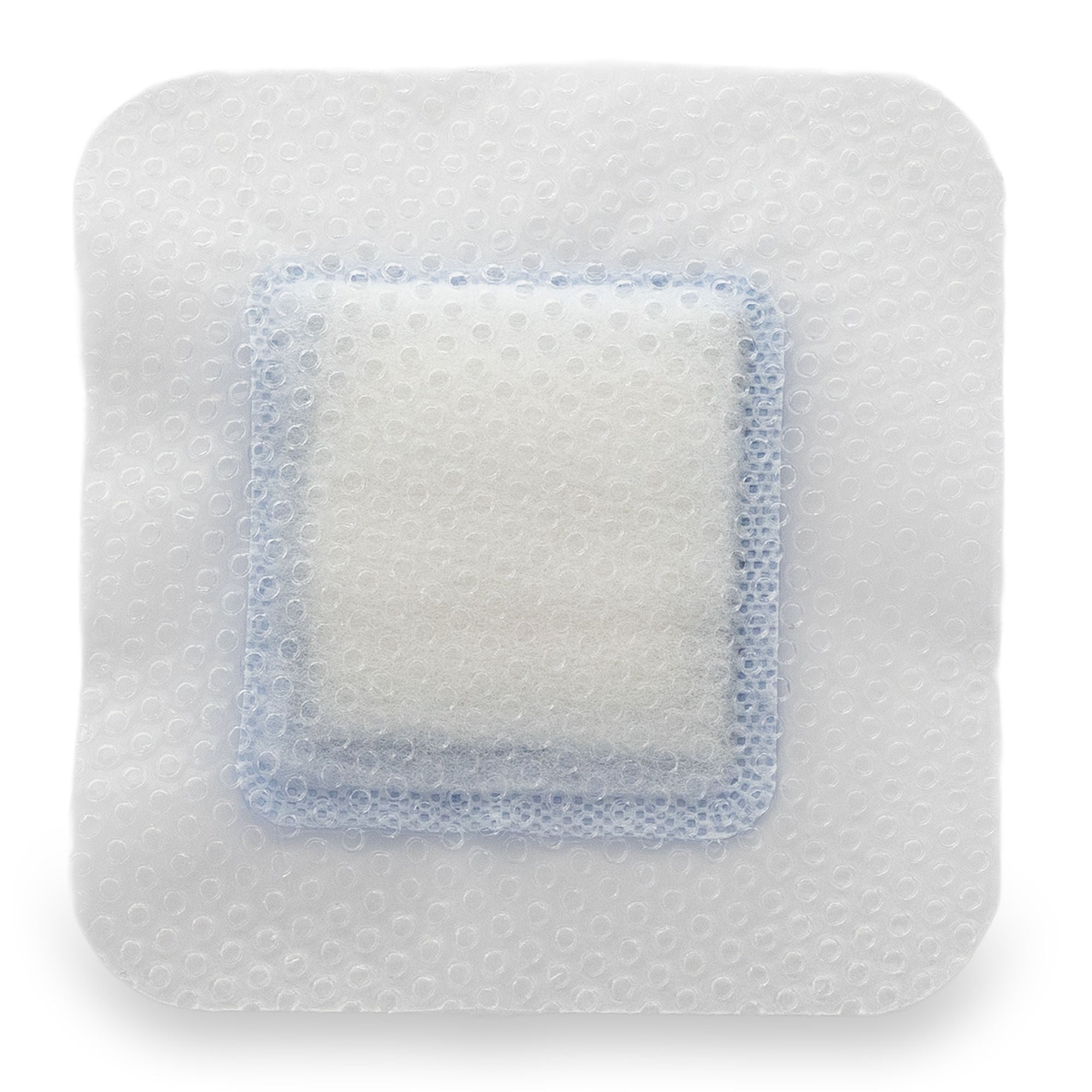 McKesson Brand - 16-52441 Super Absorbent Charcoal Dressing McKesson Square 4 X 4 Inch With Border Sterile
