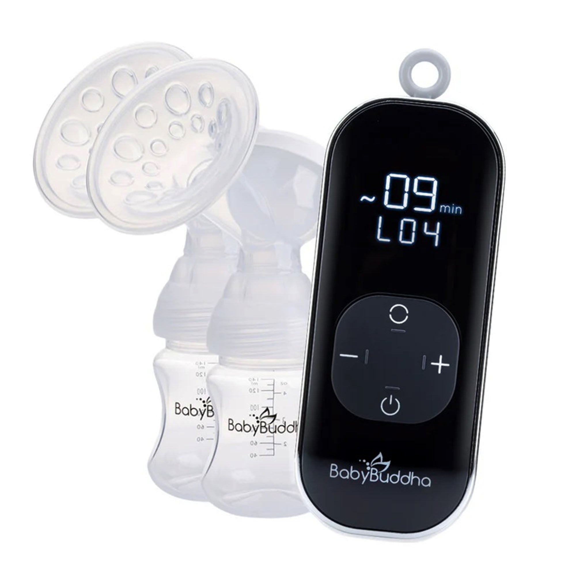 BabyBuddha Products LLC - S004A Breast Pump Flange Kit BabyBuddha® For BabyBuddha® Electric Breast Pump