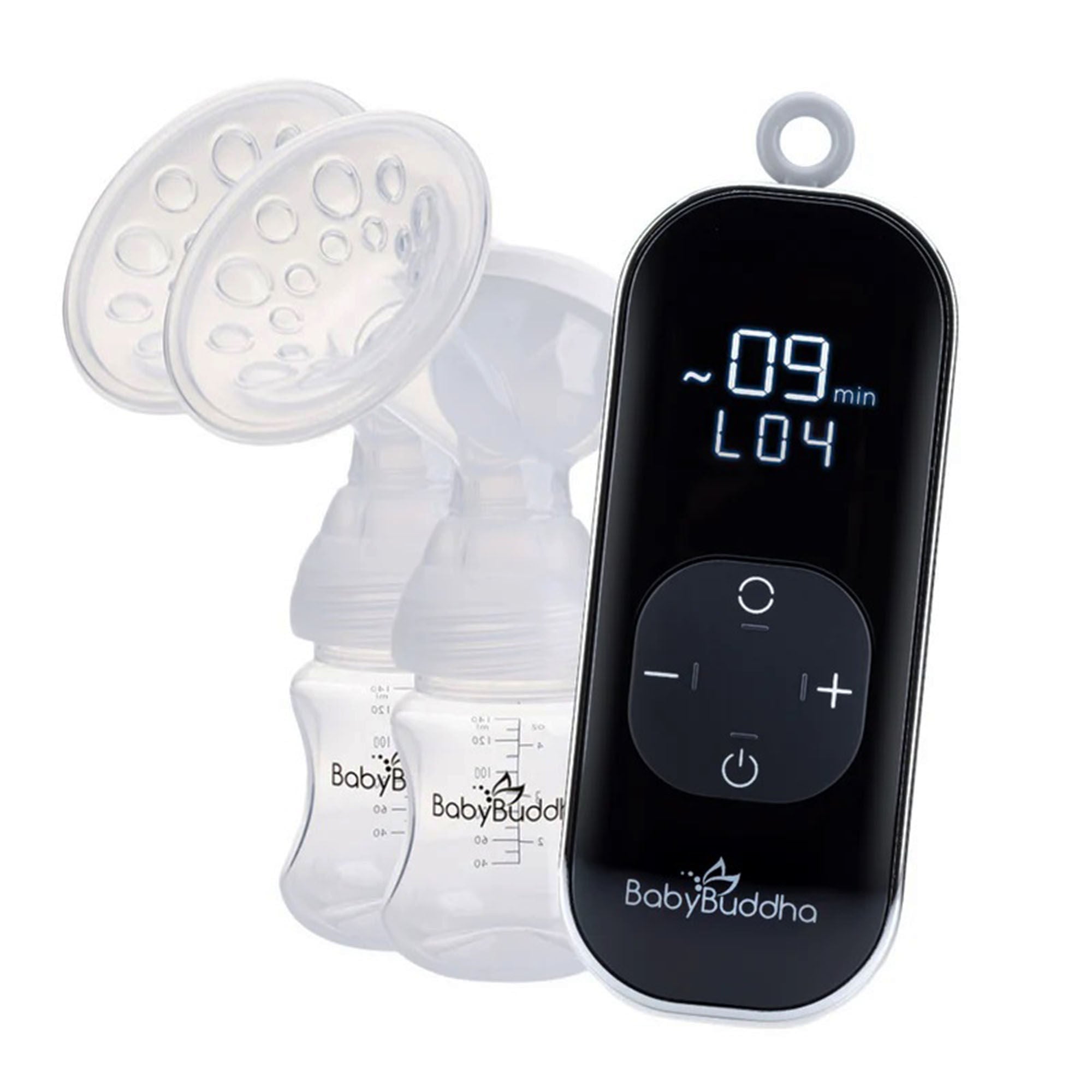 BabyBuddha Products LLC - S004B Breast Pump Flange Kit BabyBuddha® For BabyBuddha® Electric Breast Pump