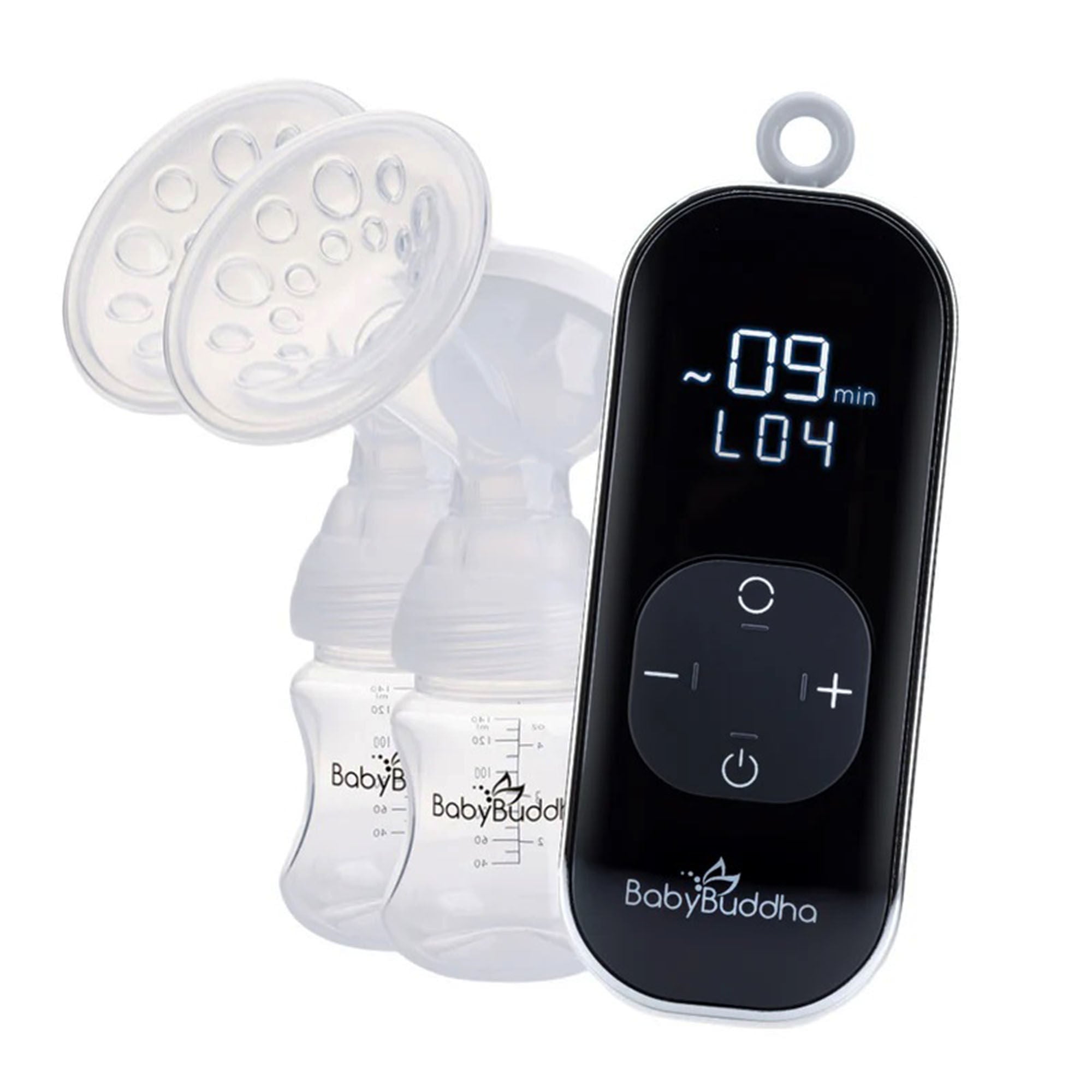 BabyBuddha Products LLC - S004C Breast Pump Flange Kit BabyBuddha® For BabyBuddha® Electric Breast Pump