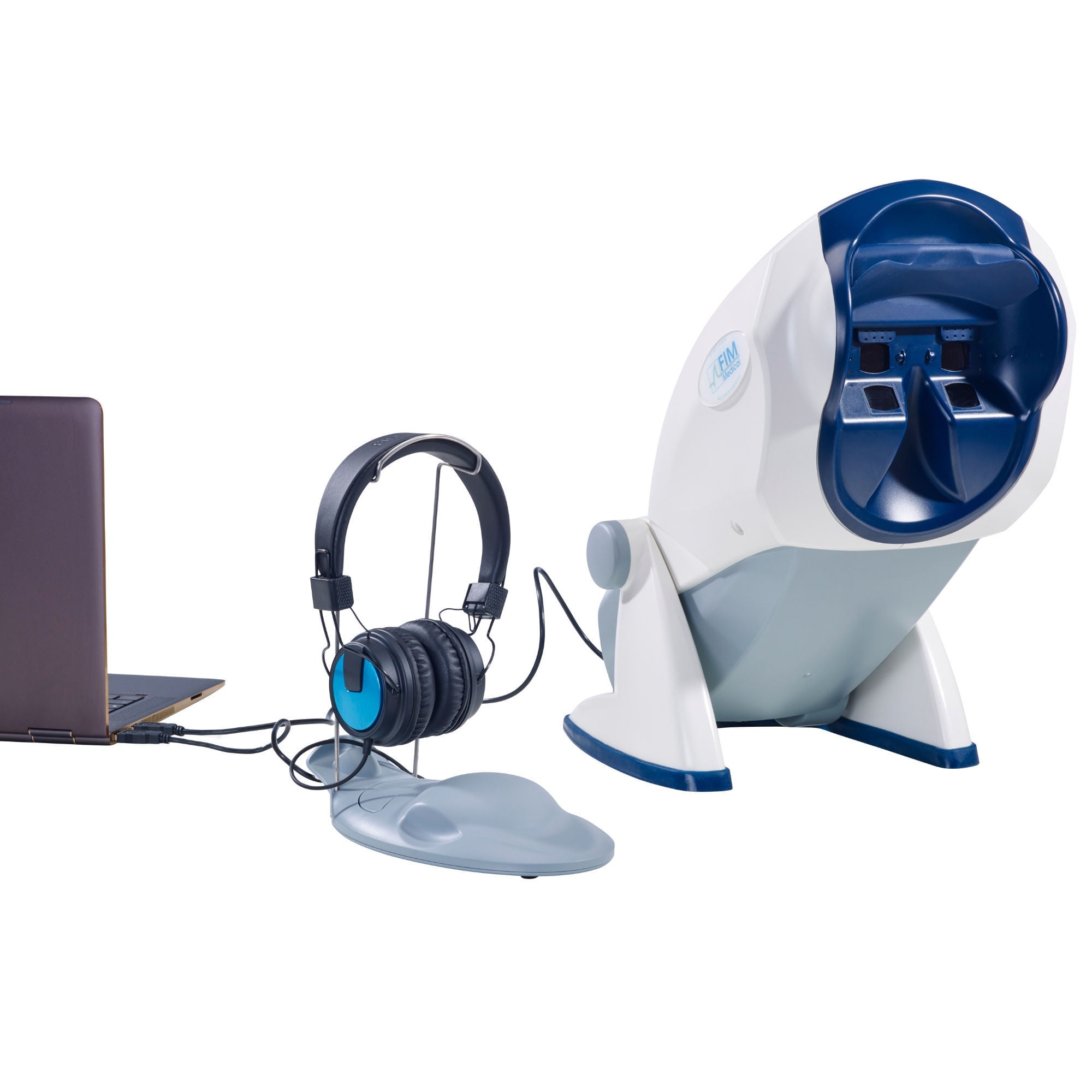Depisteo LLC - FF1080 Vision Screener Accessory VisioClick® With Headphone Unit and Transport Bag For Vision Testing