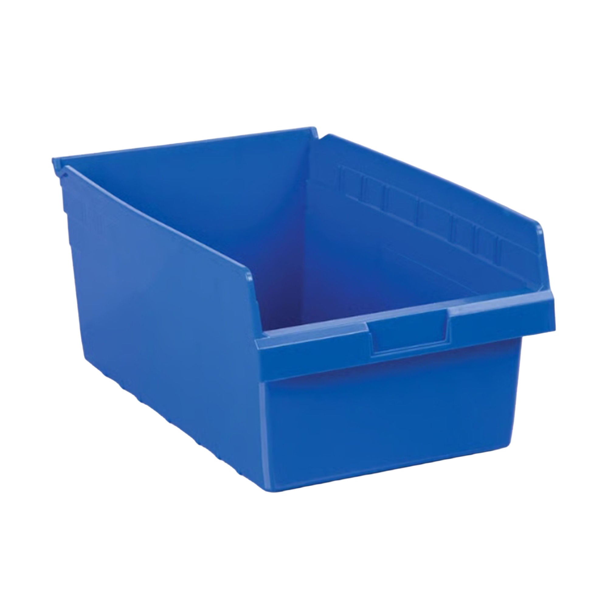Health Care Logistics - 18939B Storage Bin Shelf Max Blue Plastic 8 X 11 X 18 Inch