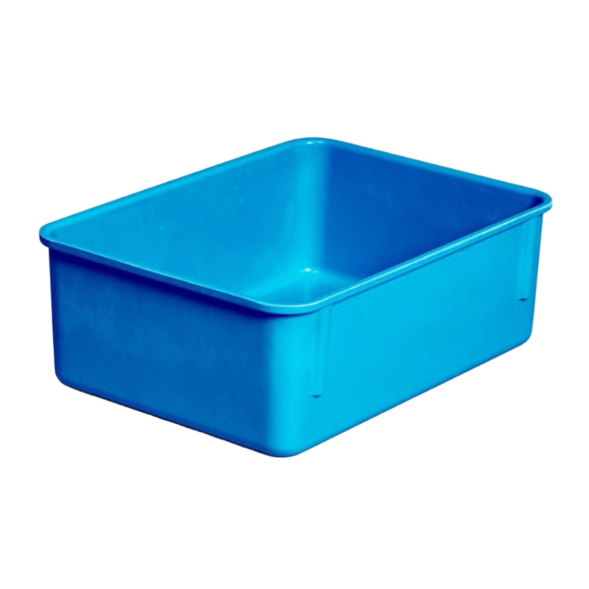 Health Care Logistics - 5595LB Storage Tote Nest and Stack Light Blue Polyester 4 X 9 X 12 Inch