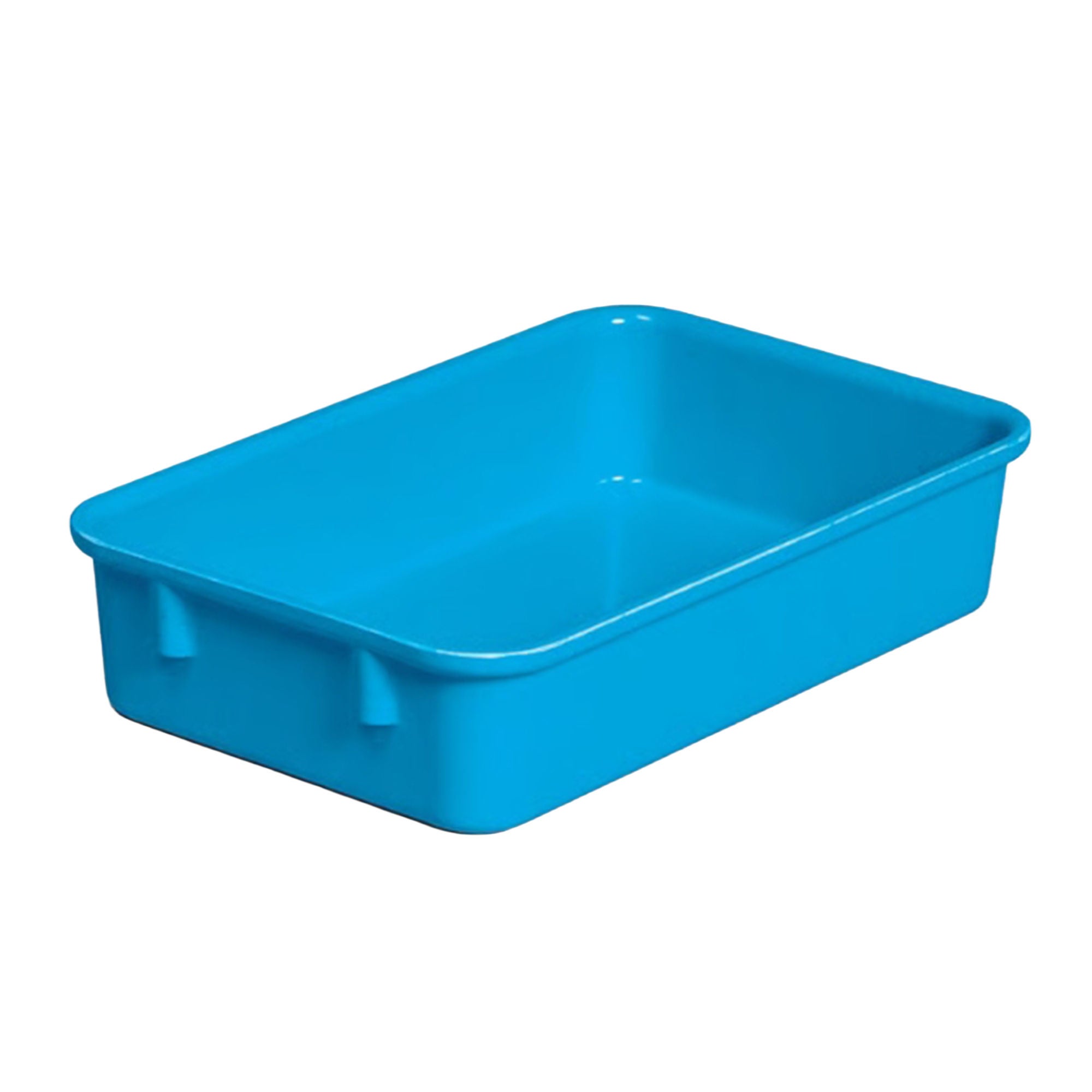 Health Care Logistics - 5593LB Storage Tote Nest and Stack Light Blue Polyester 2 X 6 X 10 Inch