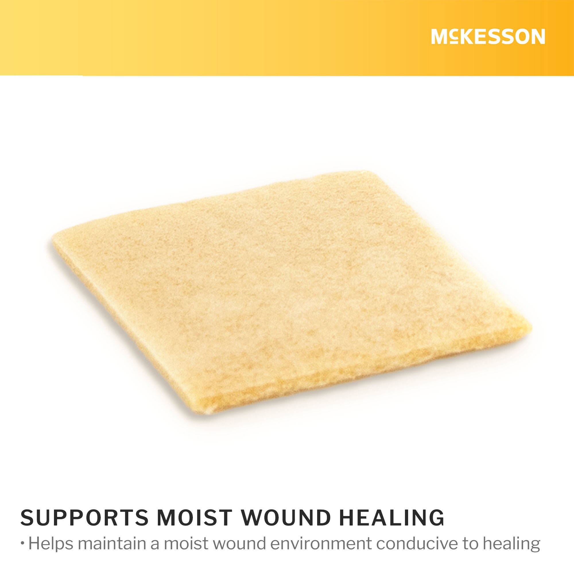 McKesson Brand - 199-141 Honey Wound Dressing McKesson Square 2 X 2 Inch Sheet Sterile Without Adhesive