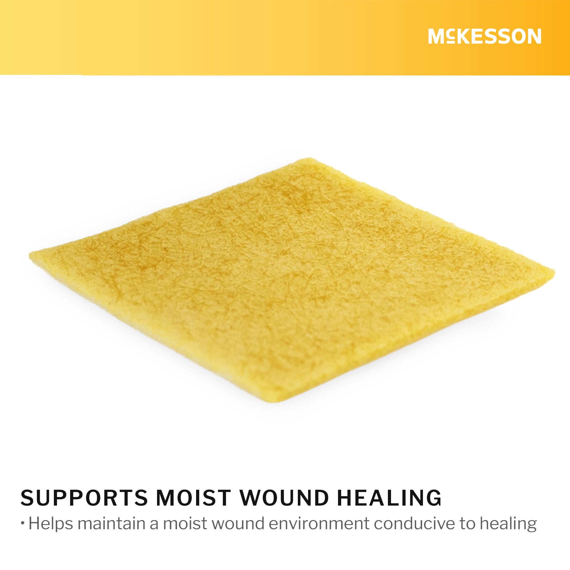 McKesson Brand - 199-143 Lite Honey Wound Dressing McKesson Square 2 X 2 Inch Sheet Sterile Without Adhesive