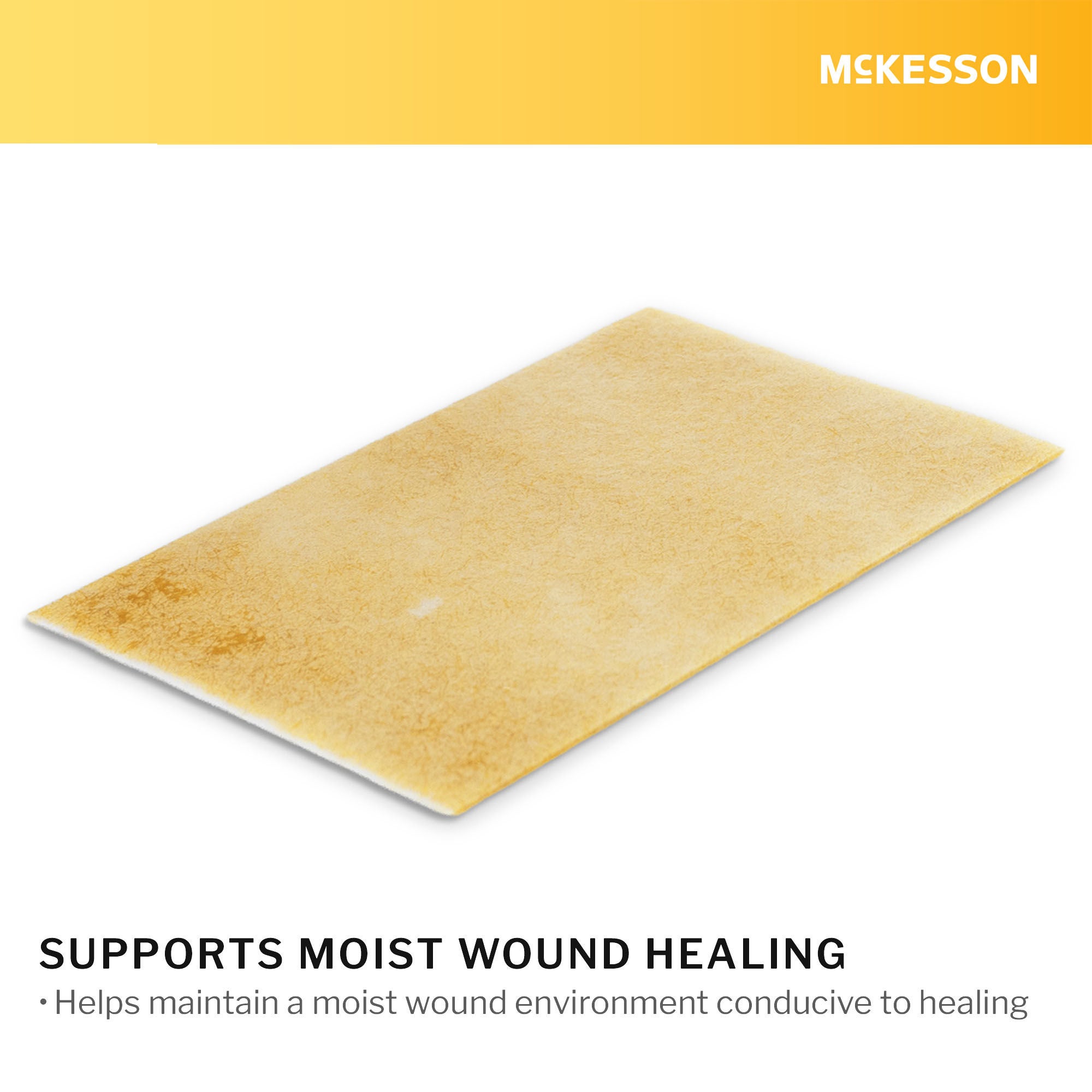 McKesson Brand - 199-144 Lite Honey Wound Dressing McKesson Rectangle 4 X 5 Inch Sheet Sterile Without Adhesive