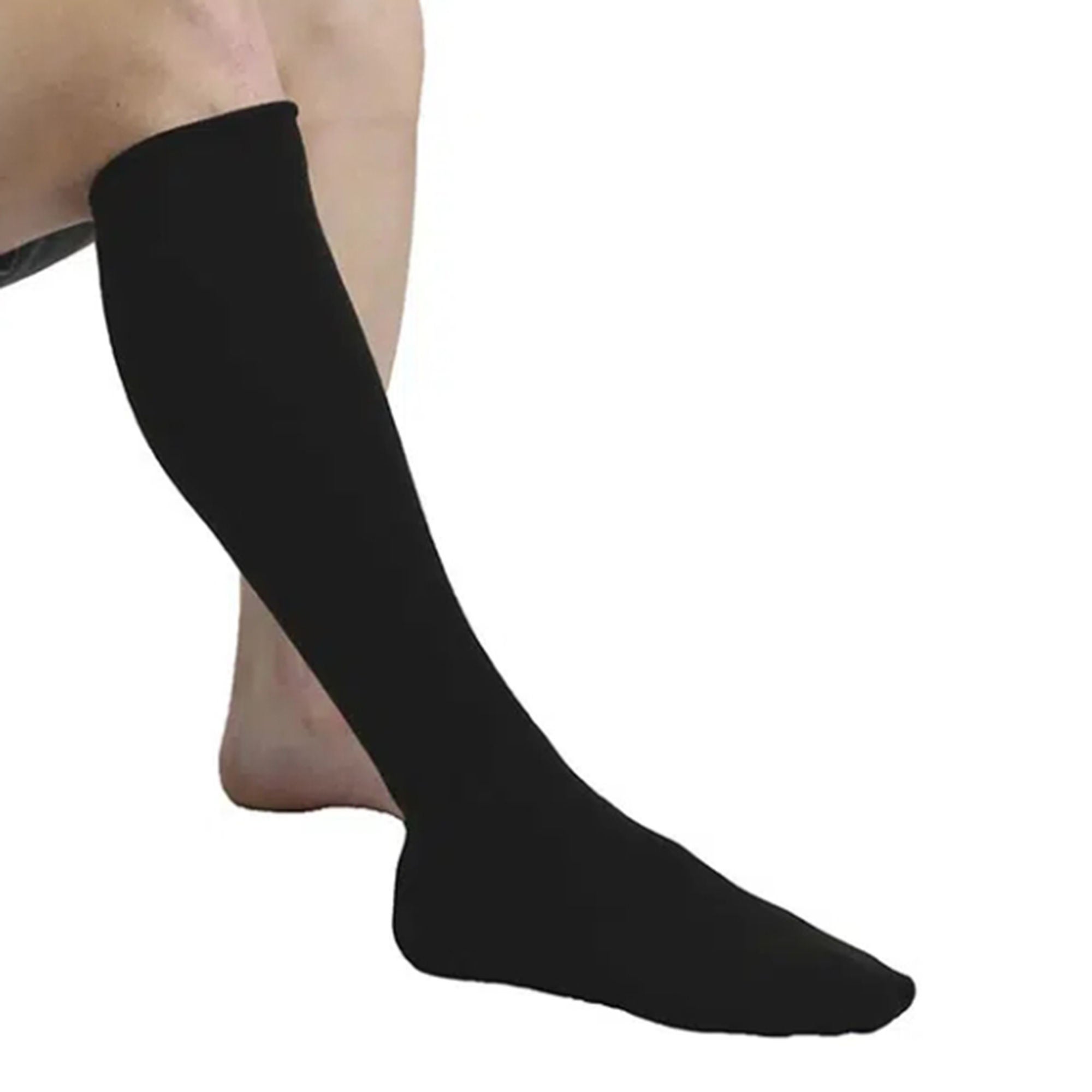 Mediusa - CU002511 Compression Undersock circaid Knee High Standard Black Closed Toe
