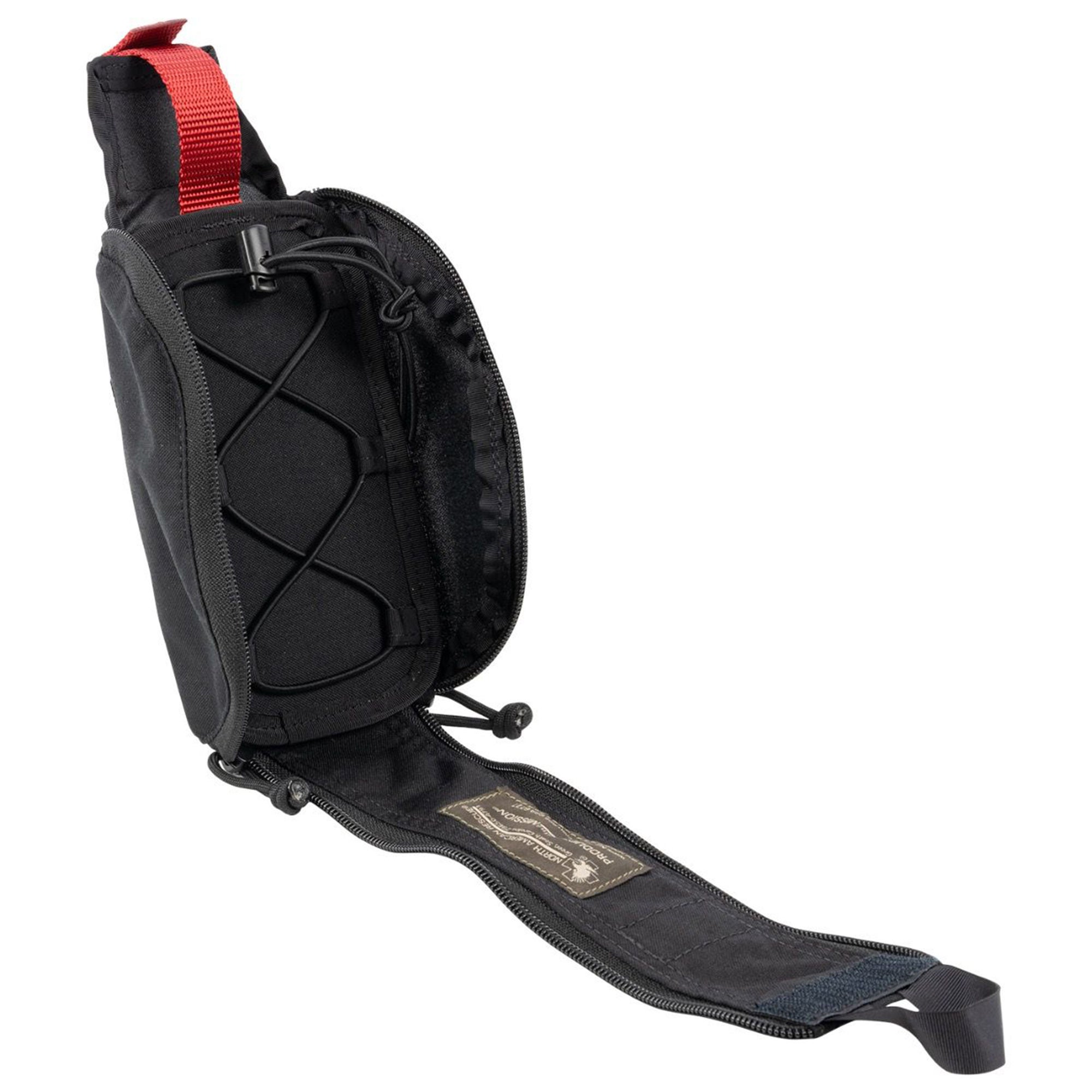 North American Rescue LLC - 80-0264T Equipment Bag Eagle IFAK Black Nylon 3 X 4 X 8 Inch