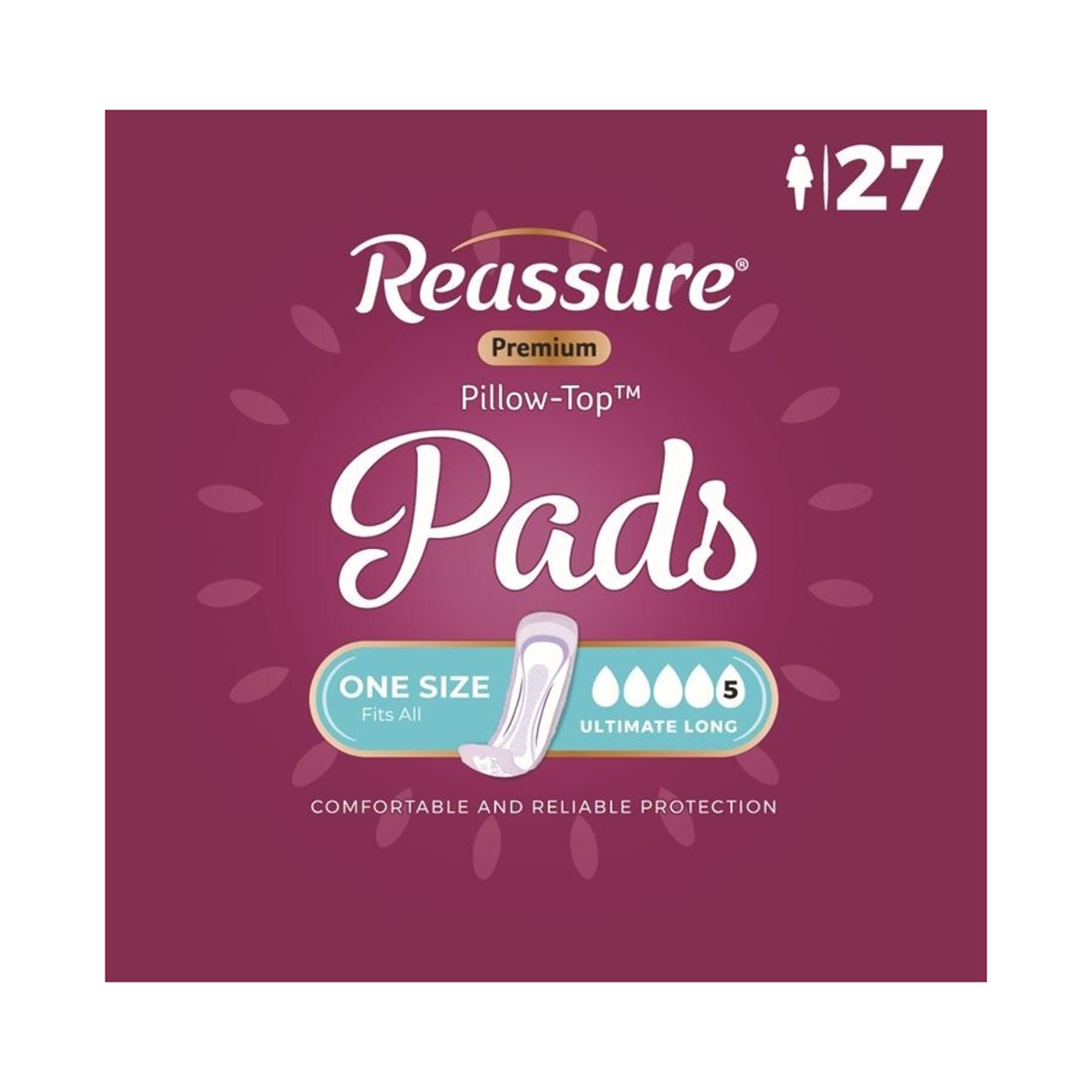 Presto Absorbent - REPTU Reassure® Premium Pillow-Top
