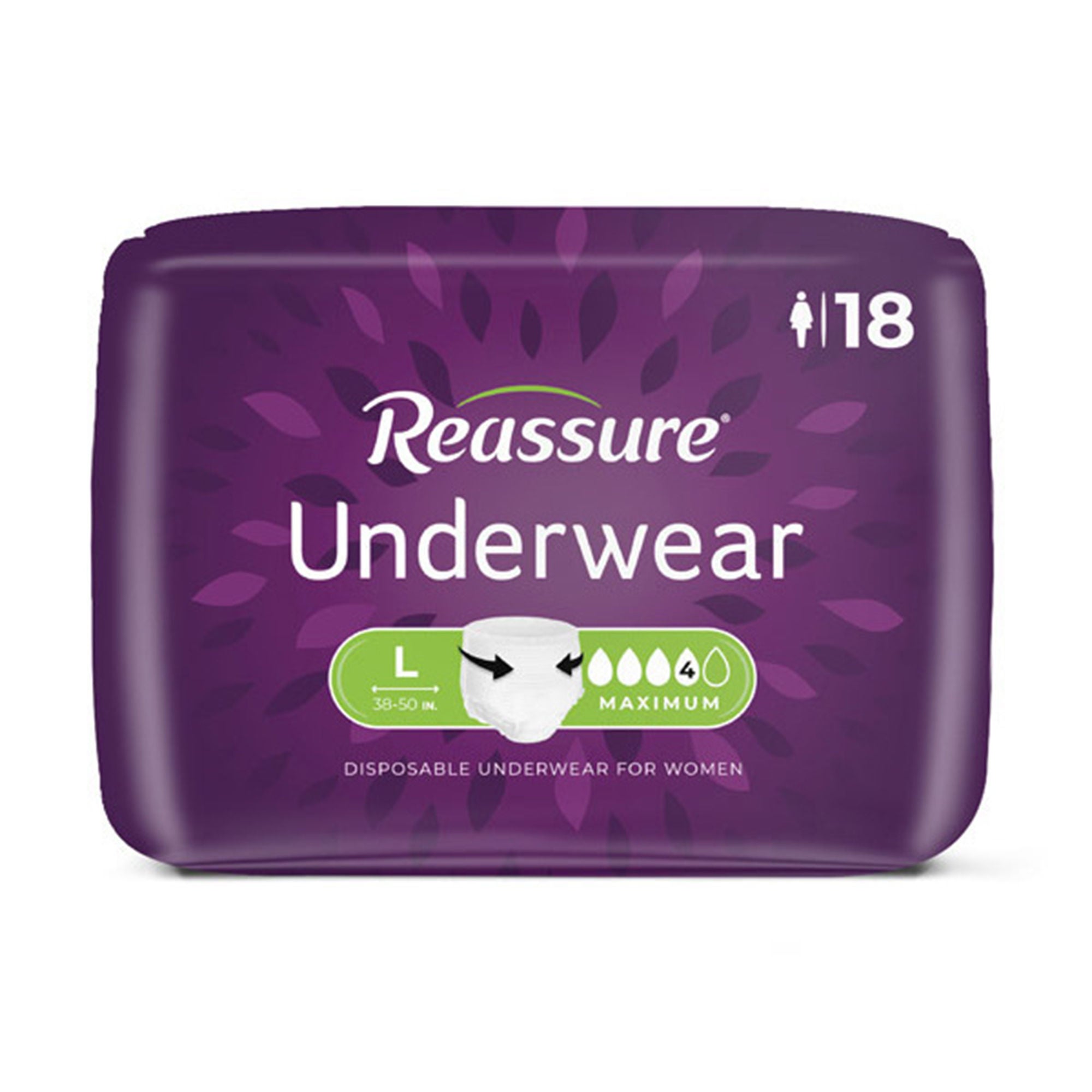 Presto Absorbent - REDYWUL Reassure® Maximum Underwear for Women