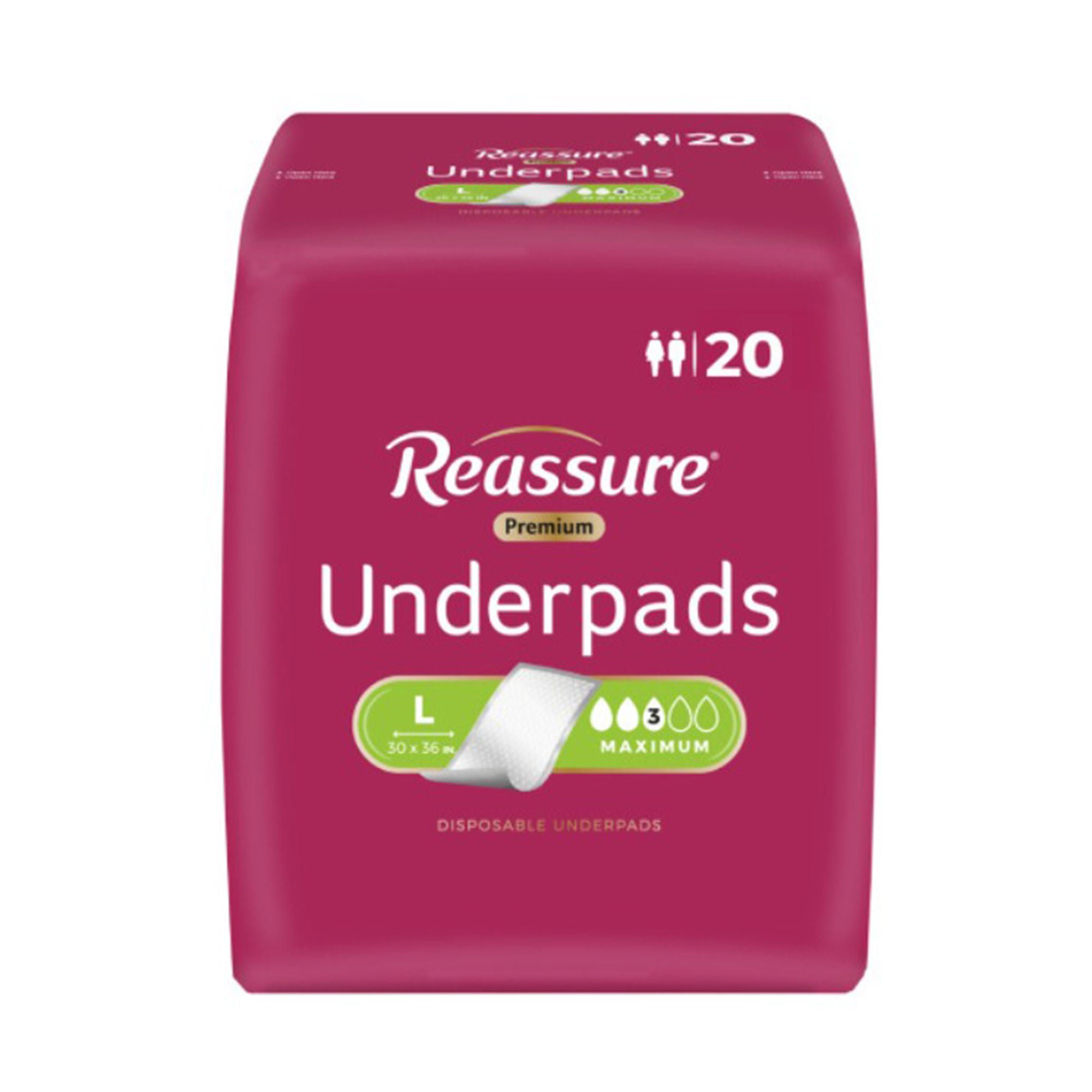 HDIS PHD - RE3036 Reassure® Premium Disposable Underpad