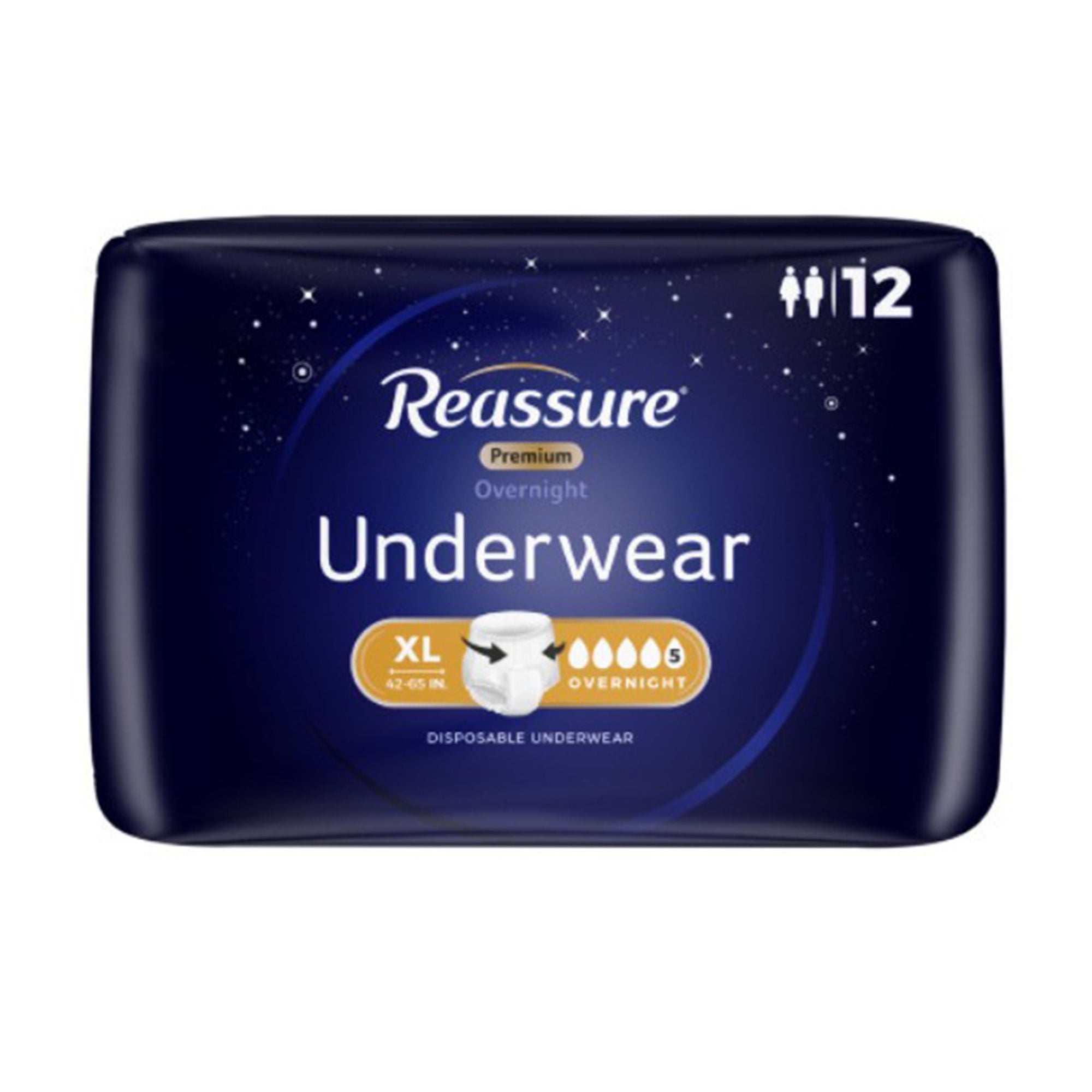 HDIS PHD - REXOUX Reassure® Premium Overnight Absorbent Underwear